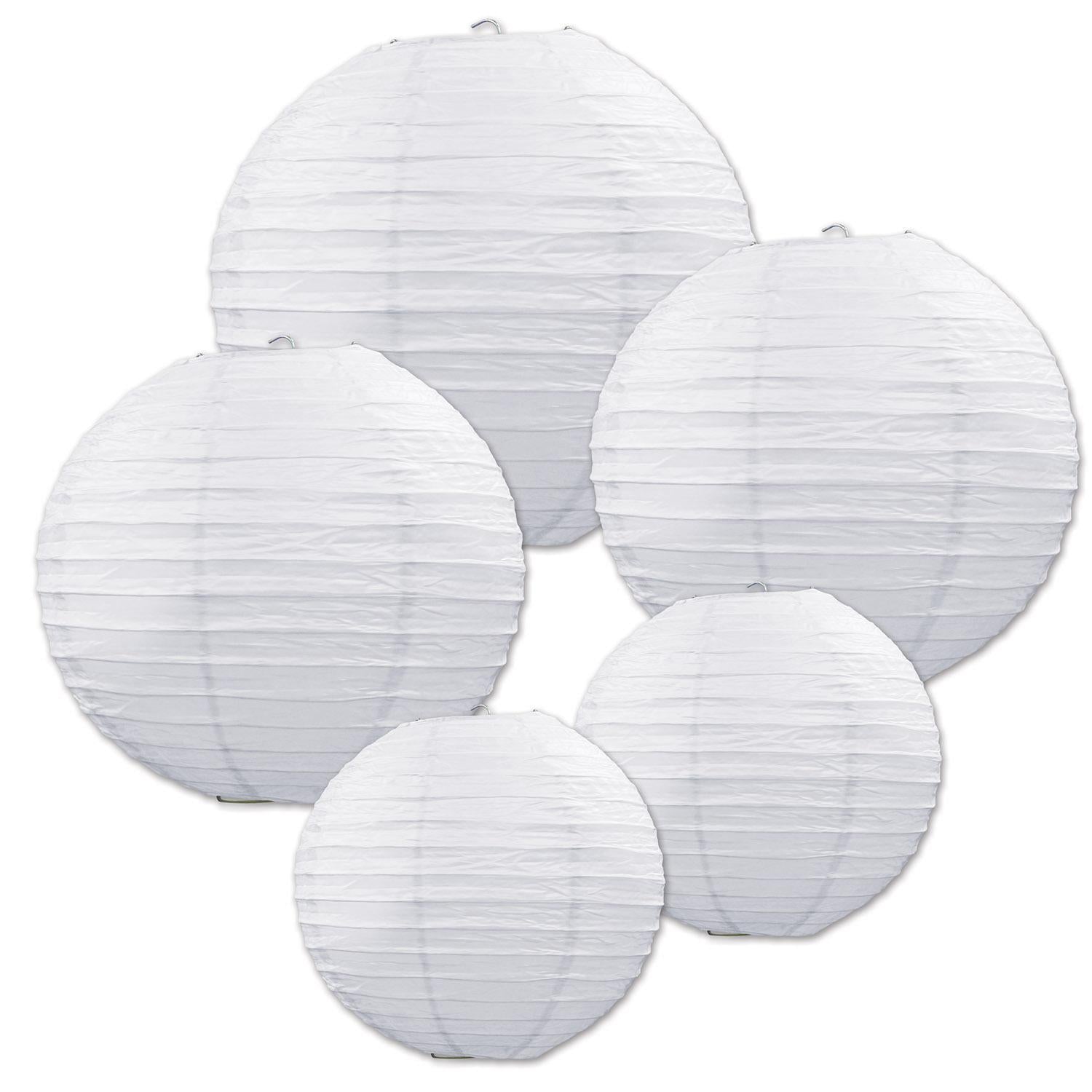 Beistle Paper Lantern Assortment (5/Pkg)