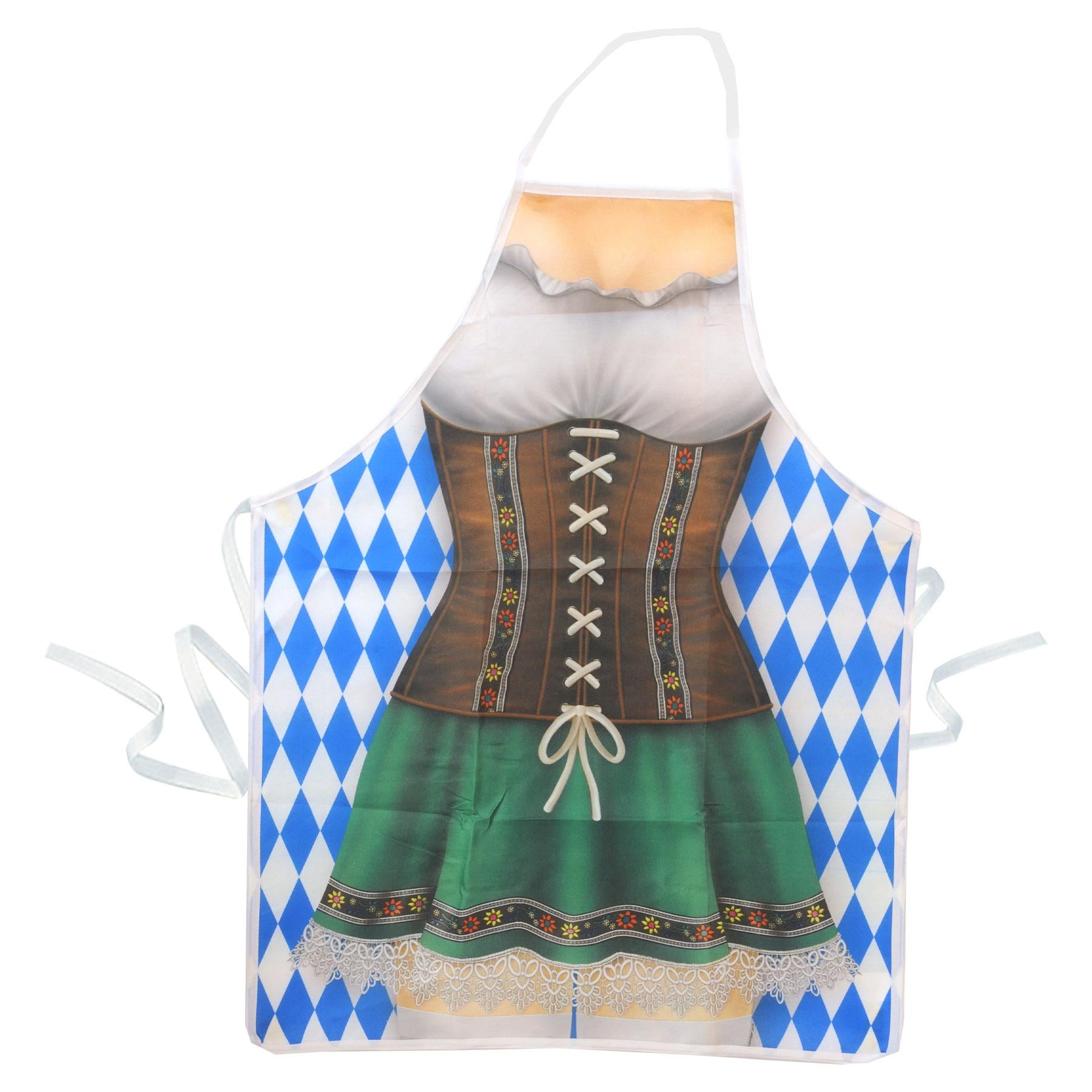 Beistle Oktoberfest Fraulein Fabric Novelty Apron