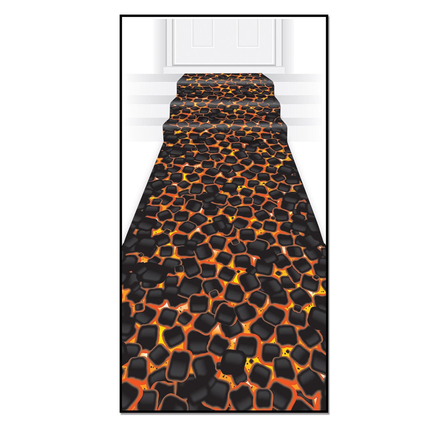 Beistle Luau Party Hot Coals Runner