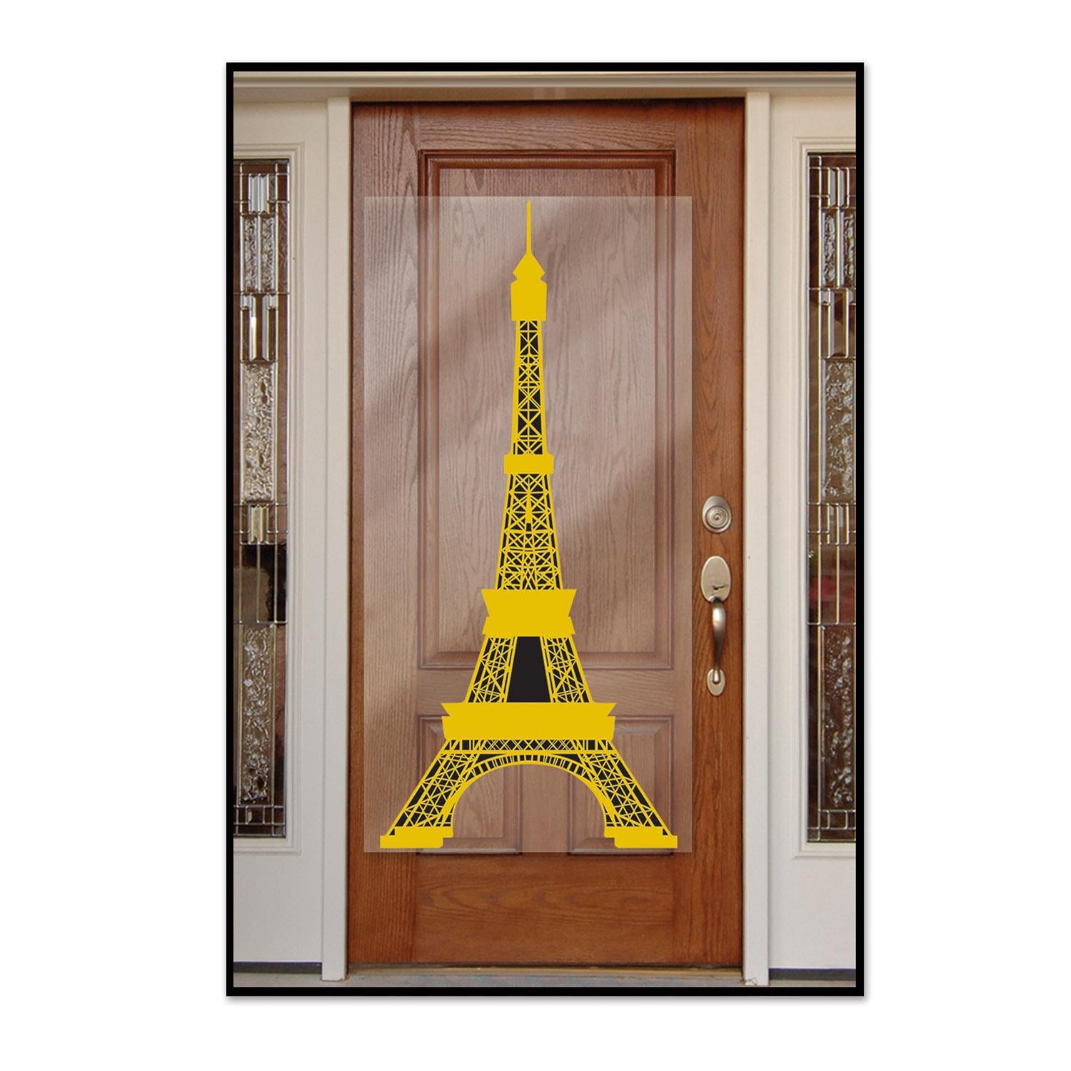 Beistle Eiffel Tower Party Door Cover