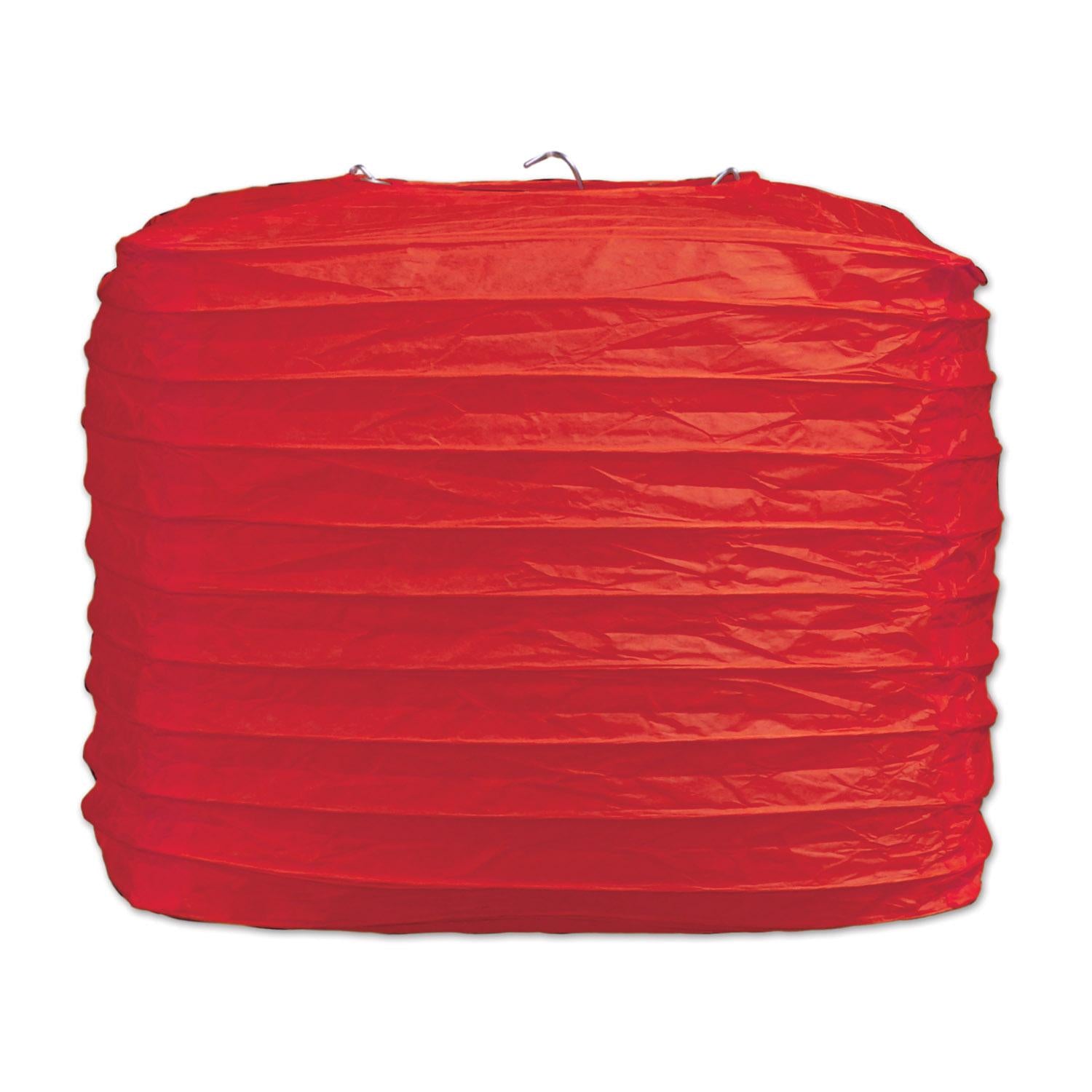 Beistle Red Party Square Paper Lanterns (2/Pkg)