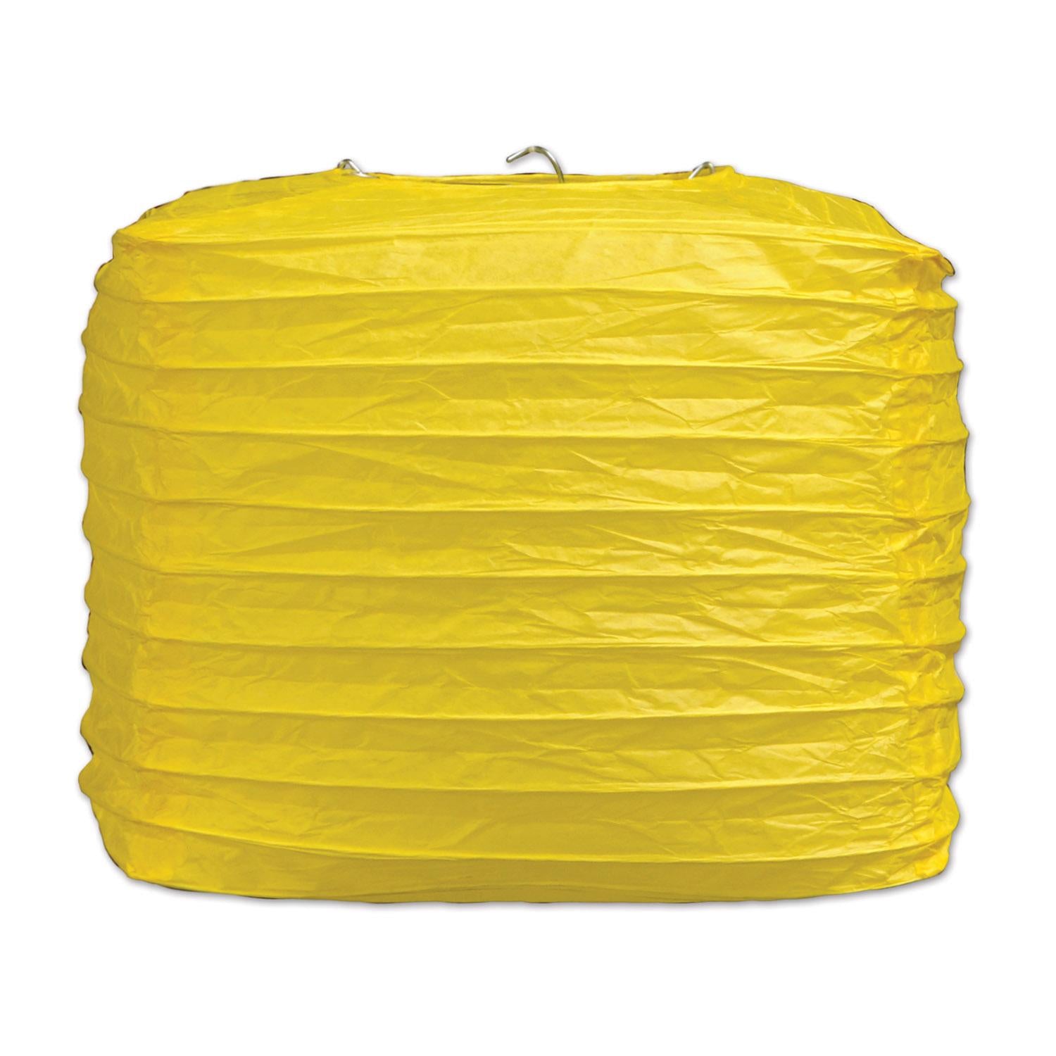 Beistle Yellow Party Square Paper Lanterns (2/Pkg)