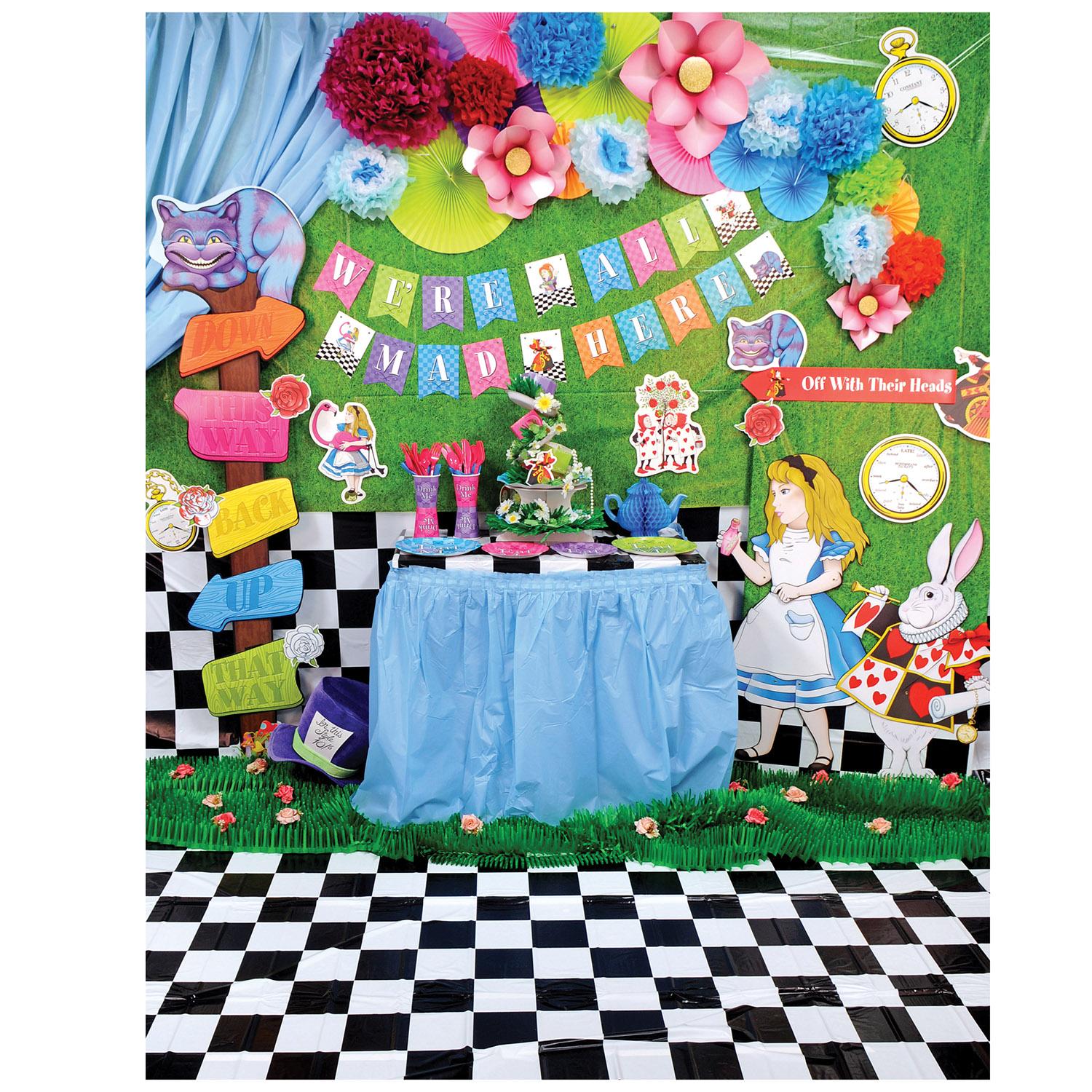 Beistle Alice In Wonderland Party Cutouts (12/Pkg)