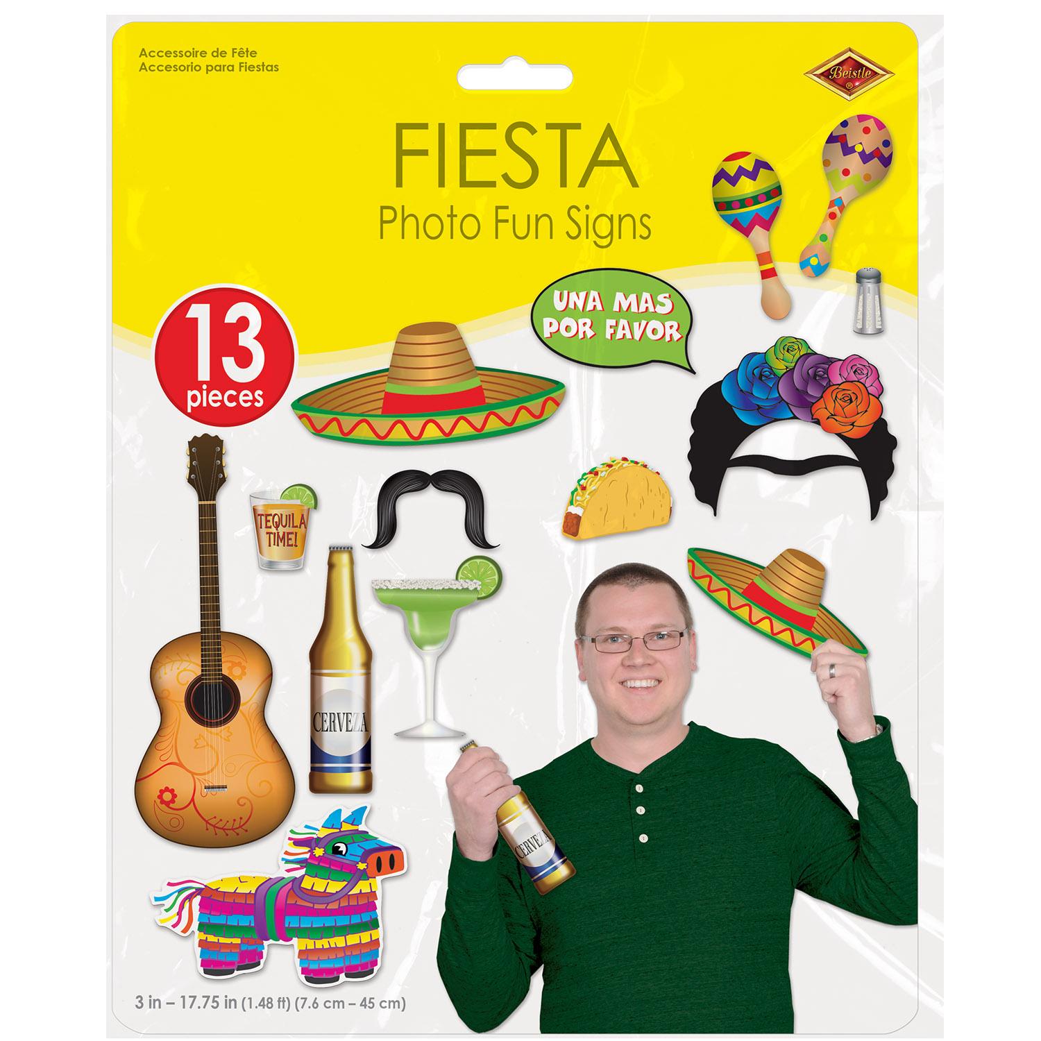 Beistle Fiesta Photo Fun Signs (13/Pkg)