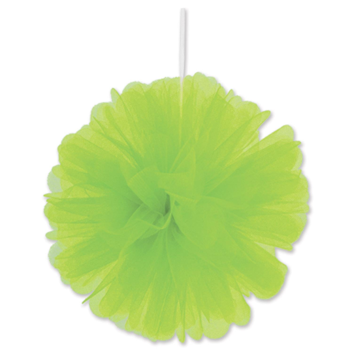 Beistle Party Lime Green Tulle Balls (2/Pkg)