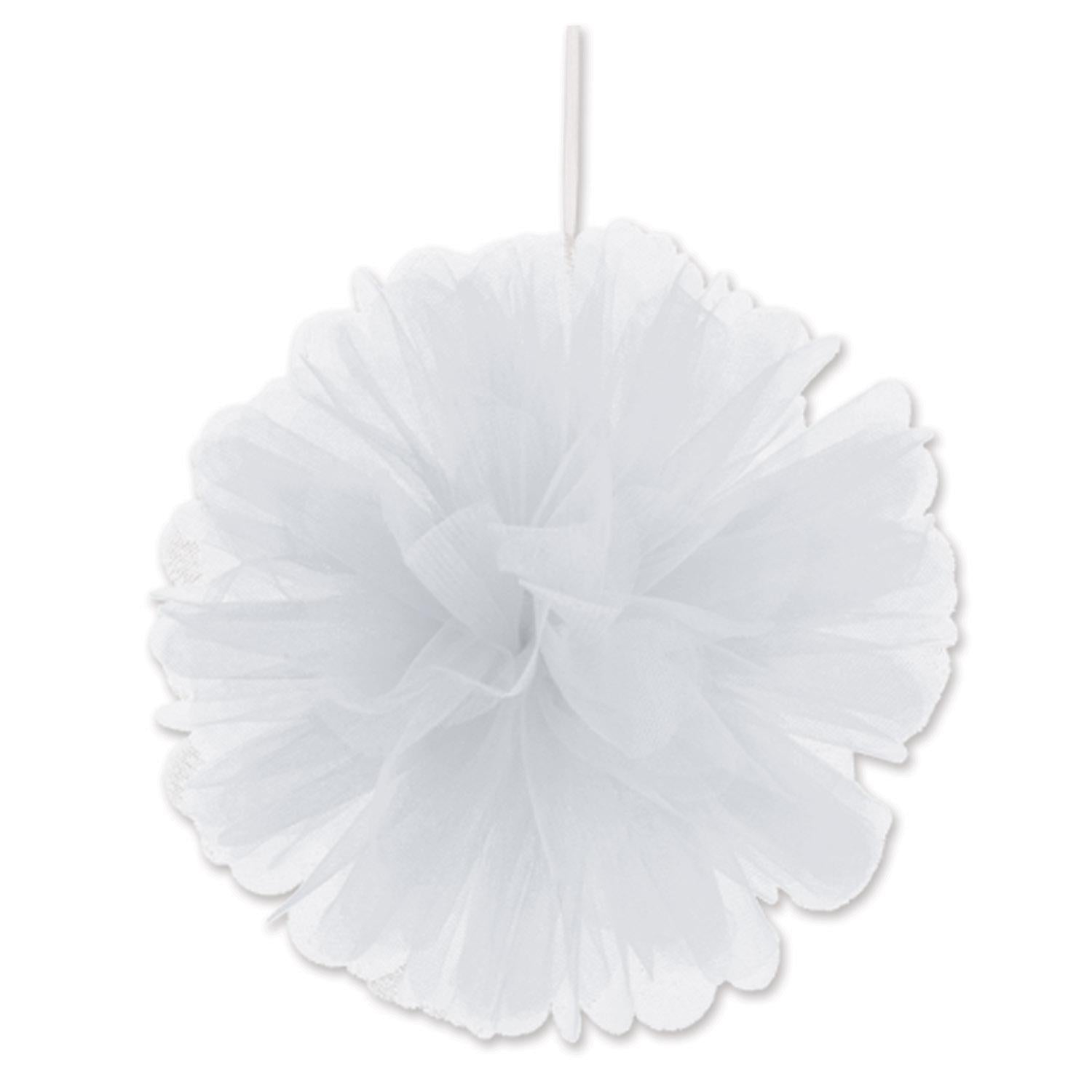 Beistle Party White Tulle Balls (2/Pkg)