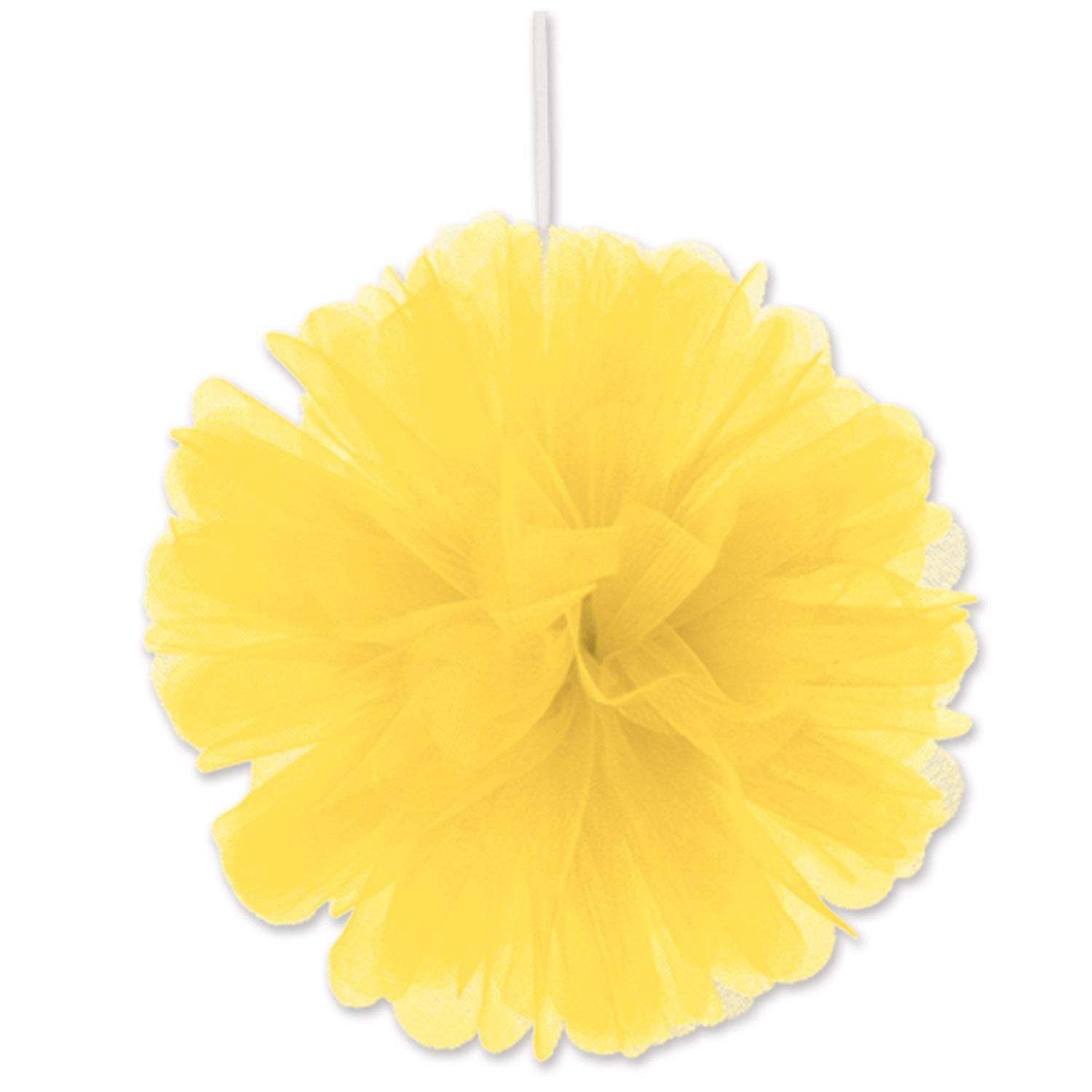 Beistle Party Yellow Tulle Balls (2/Pkg)