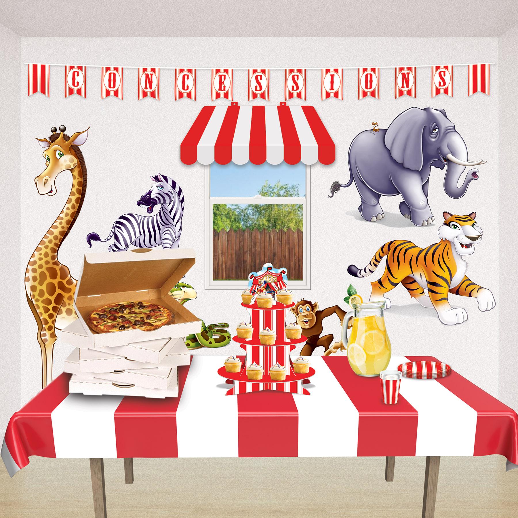 Beistle Circus Tent Party Cupcake Stand