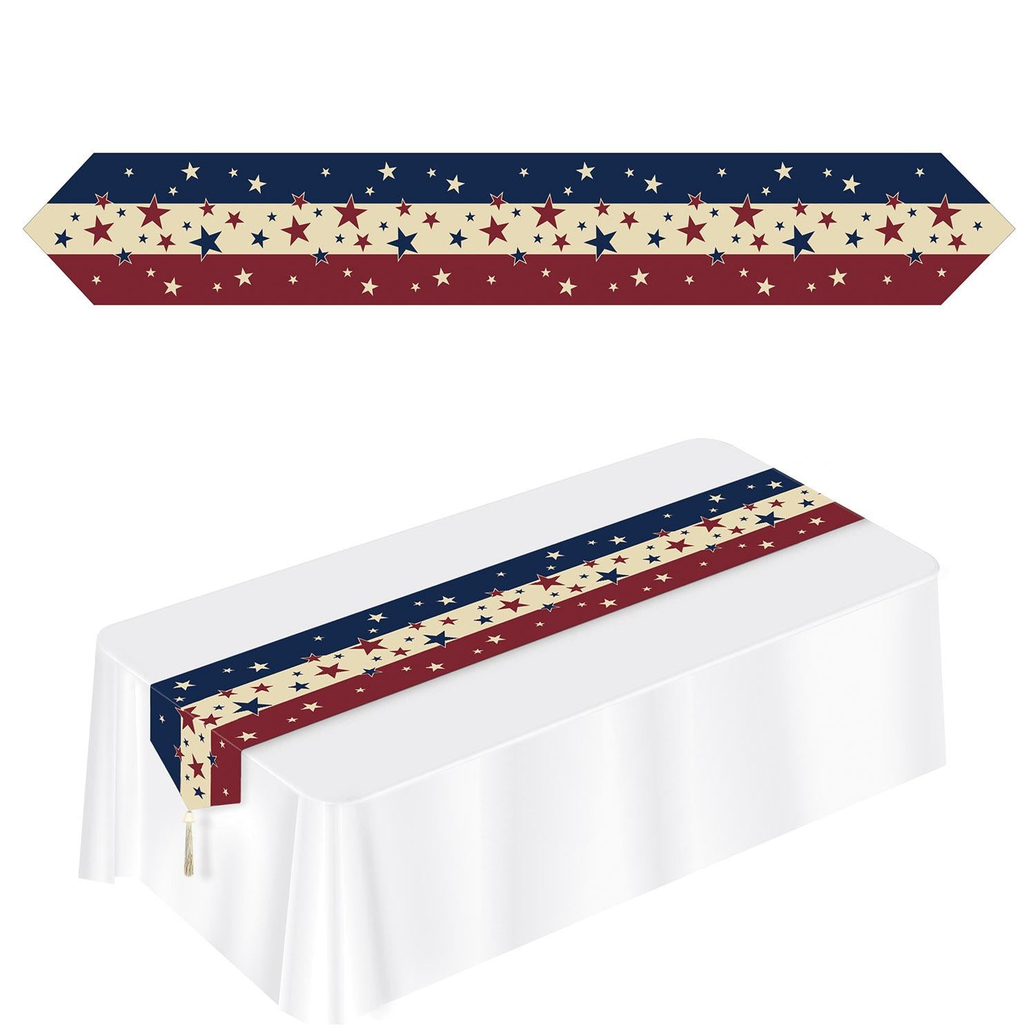 Beistle Printed Americana Party Paper Table Runner