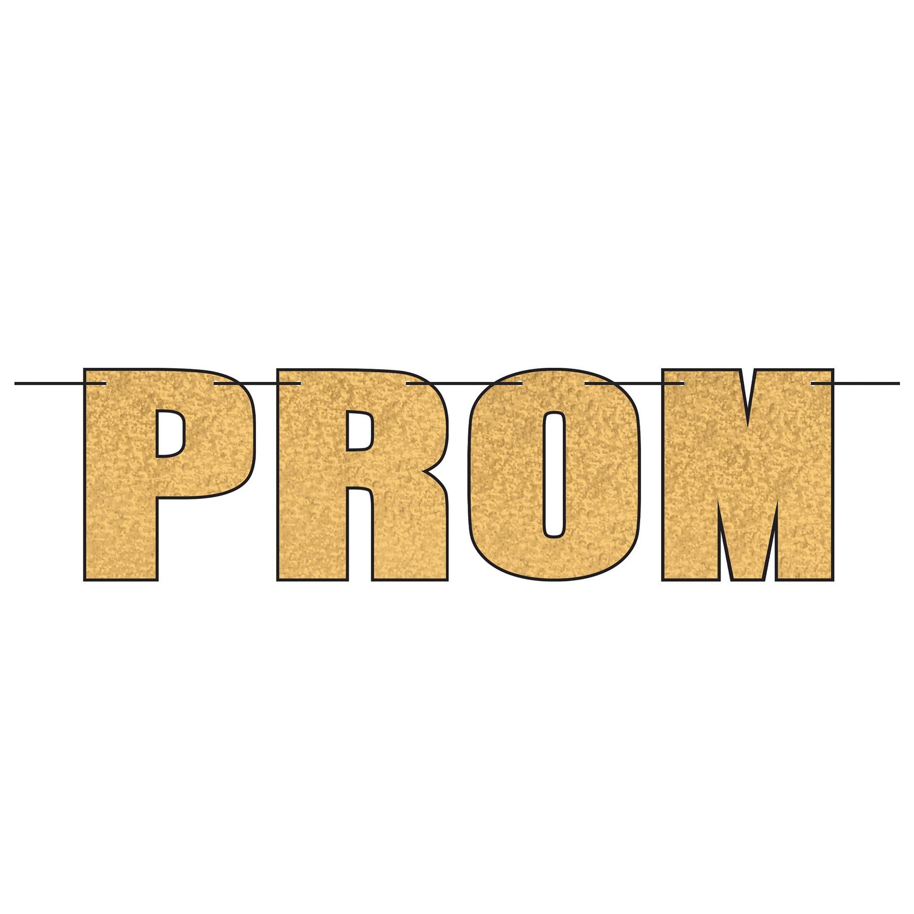 Beistle Prom Party Streamer- Gold