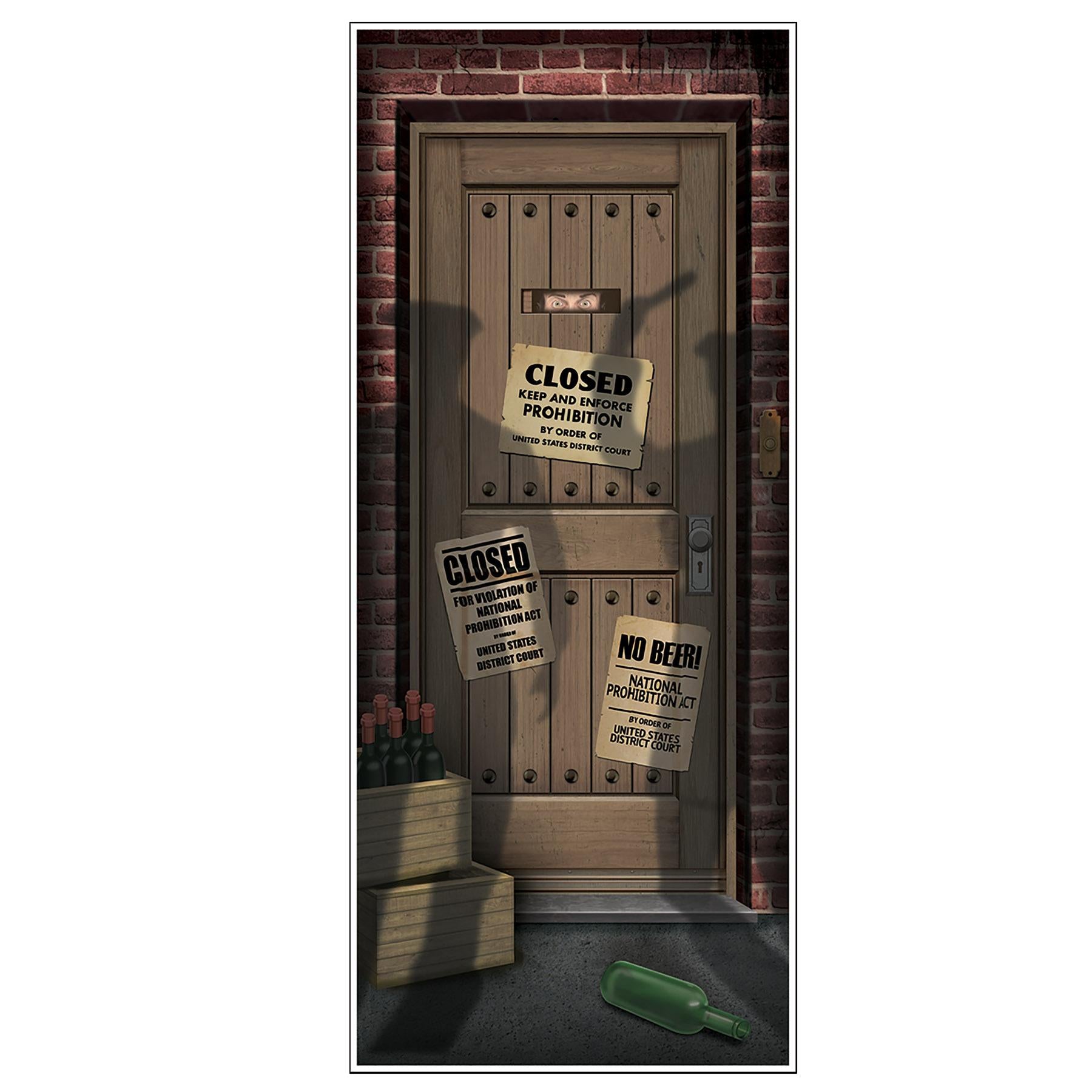 Beistle Speakeasy Party Door Cover