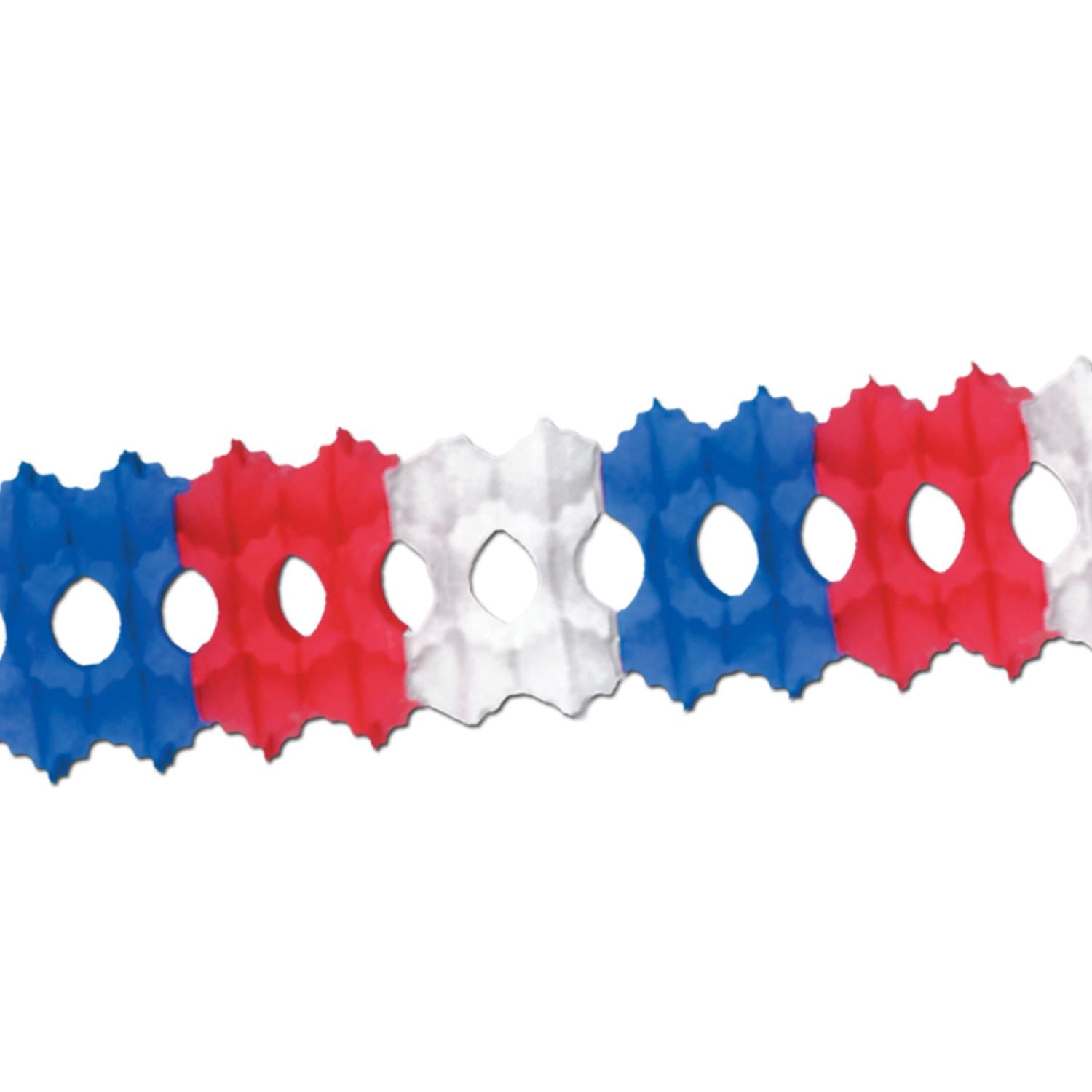 Beistle Arcade Party Garland - red - white - blue