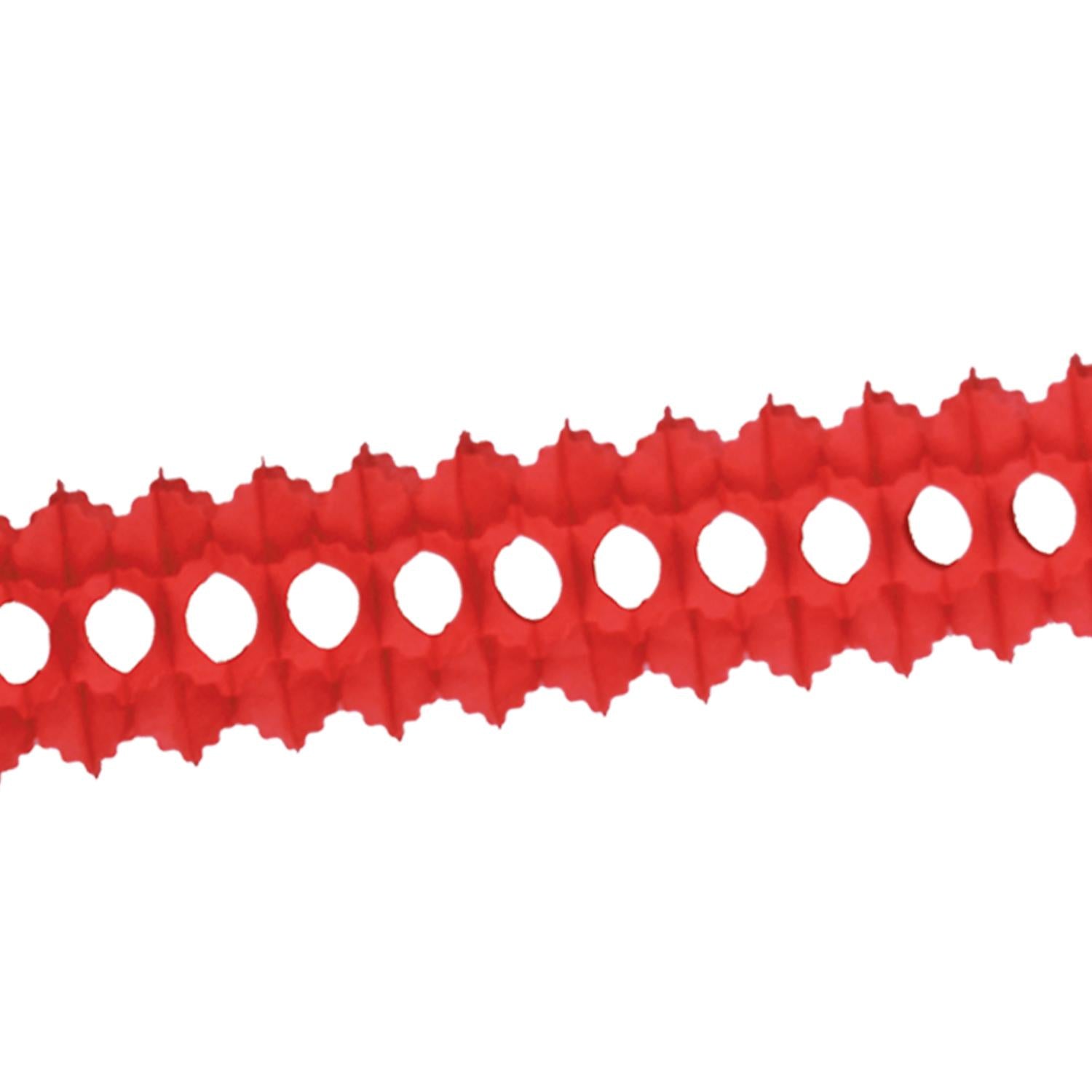 Beistle Party Arcade Garland - red