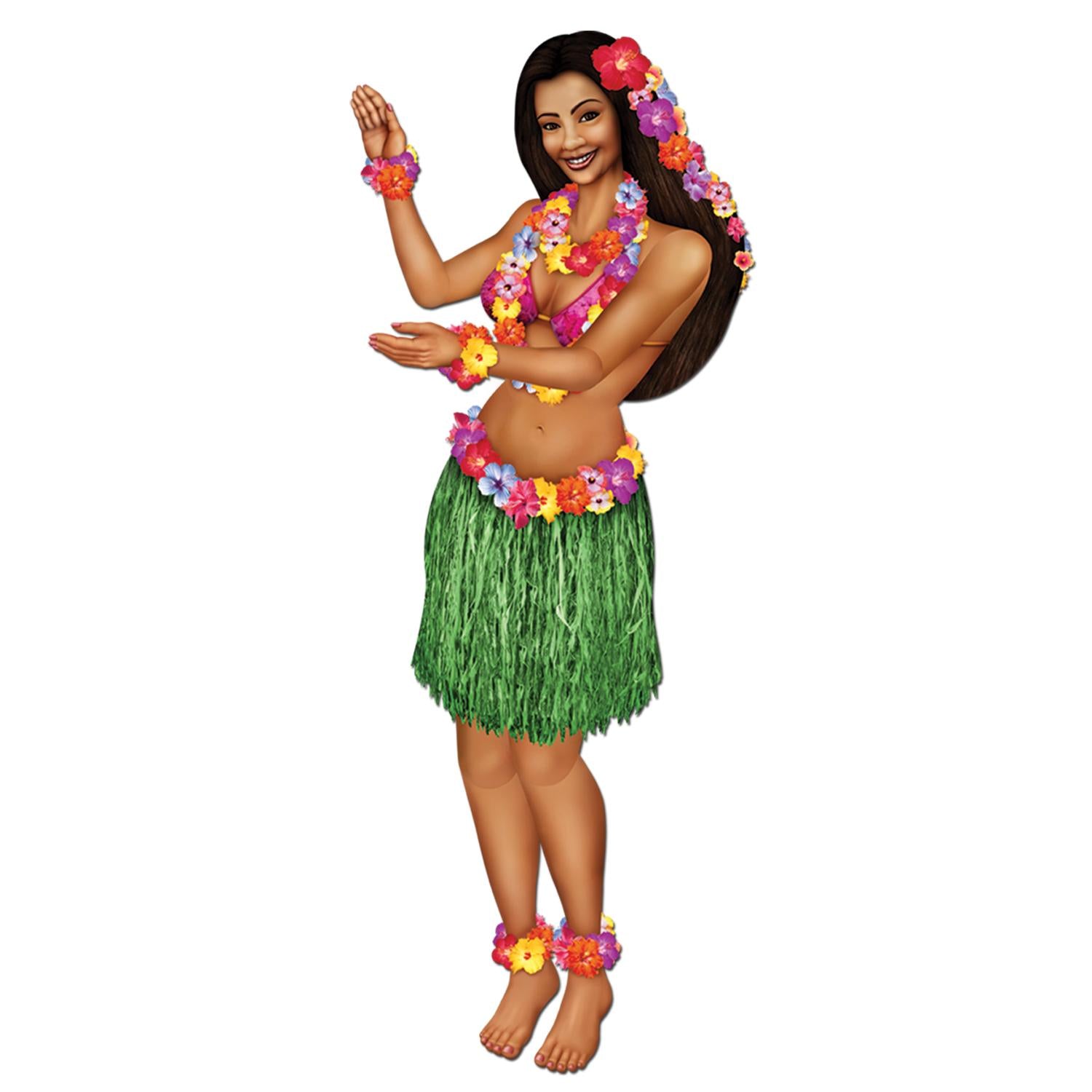 Beistle Luau Party Jointed Hula Girl