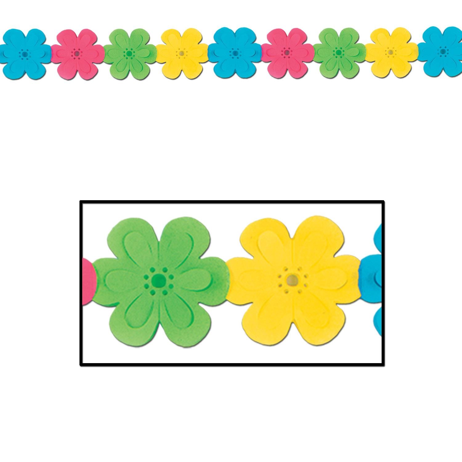 Beistle Flower Party Garland