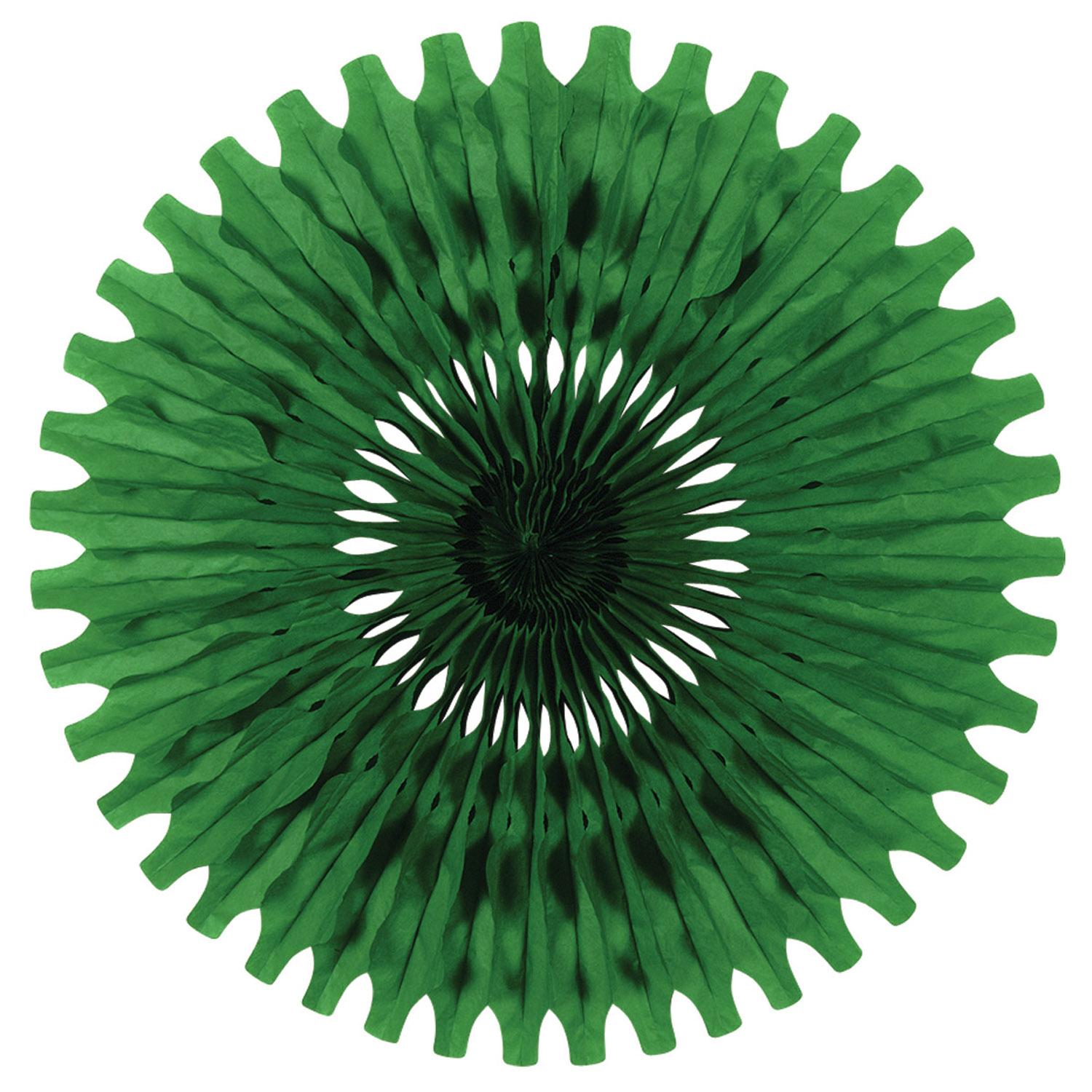 Beistle Party Tissue Fan - green