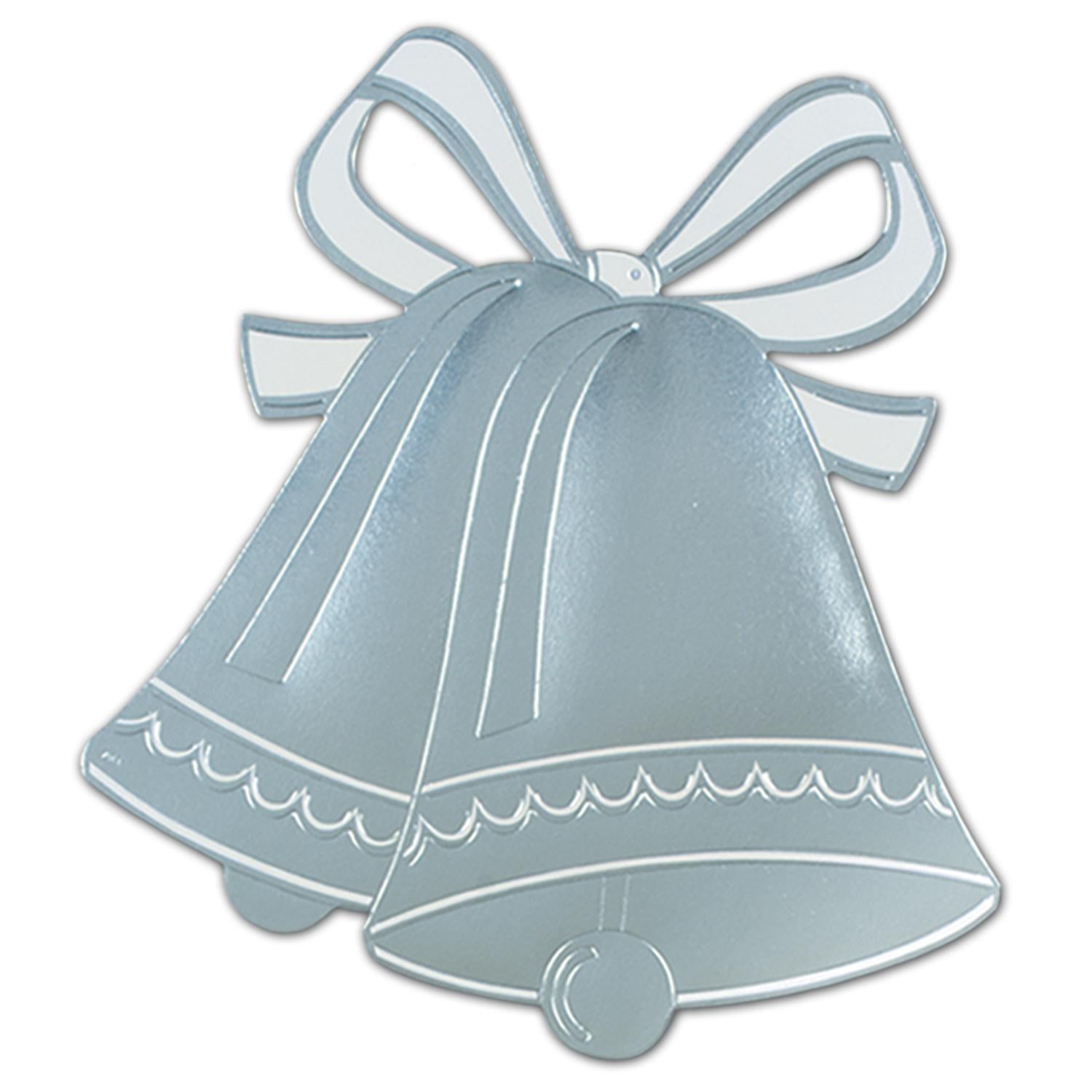 Beistle Foil Wedding Bell Silhouette