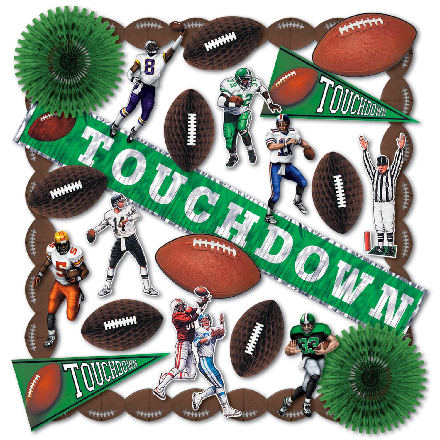 Beistle Touchdown Party Decorating Kit