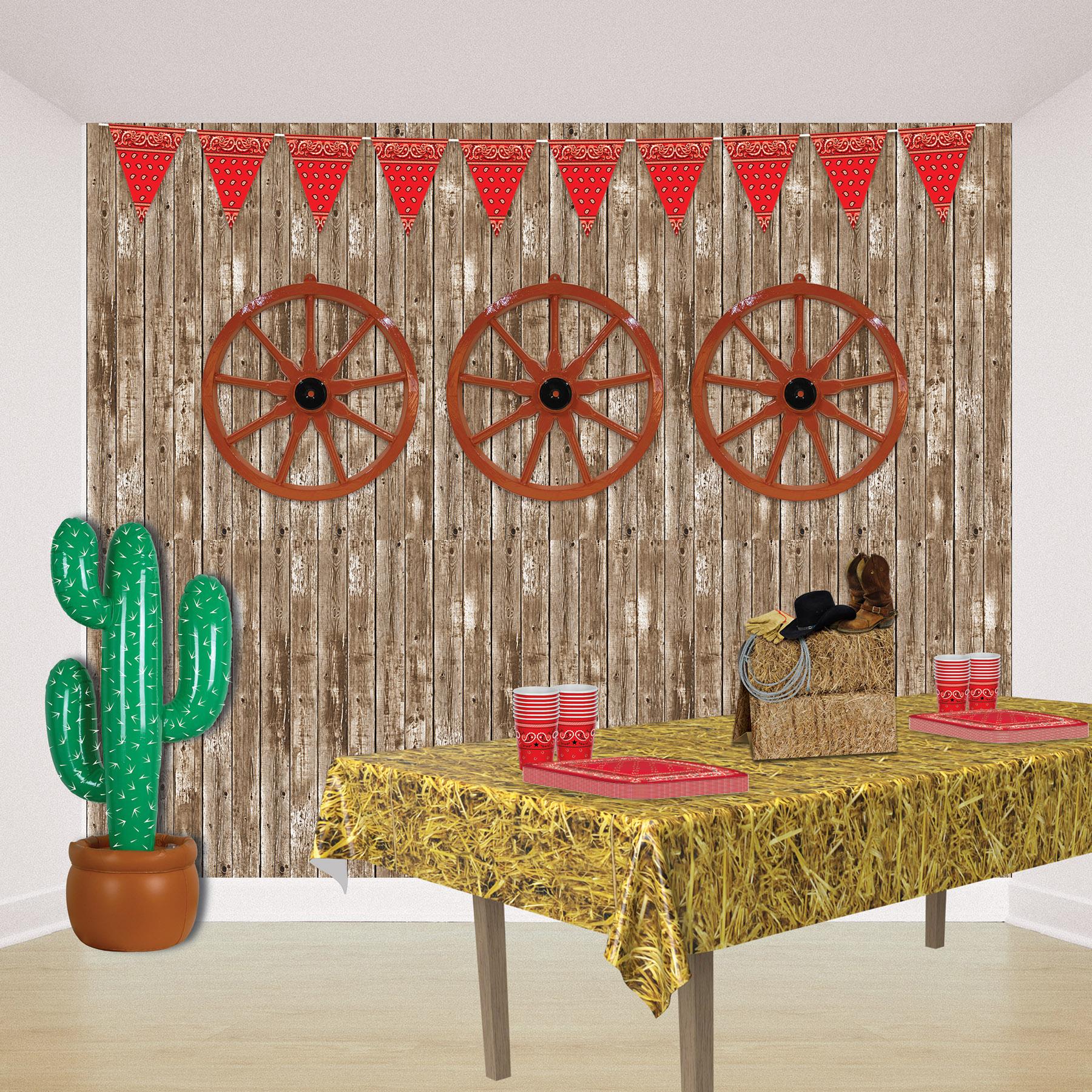 Beistle Western Party Plastic Wagon Wheel