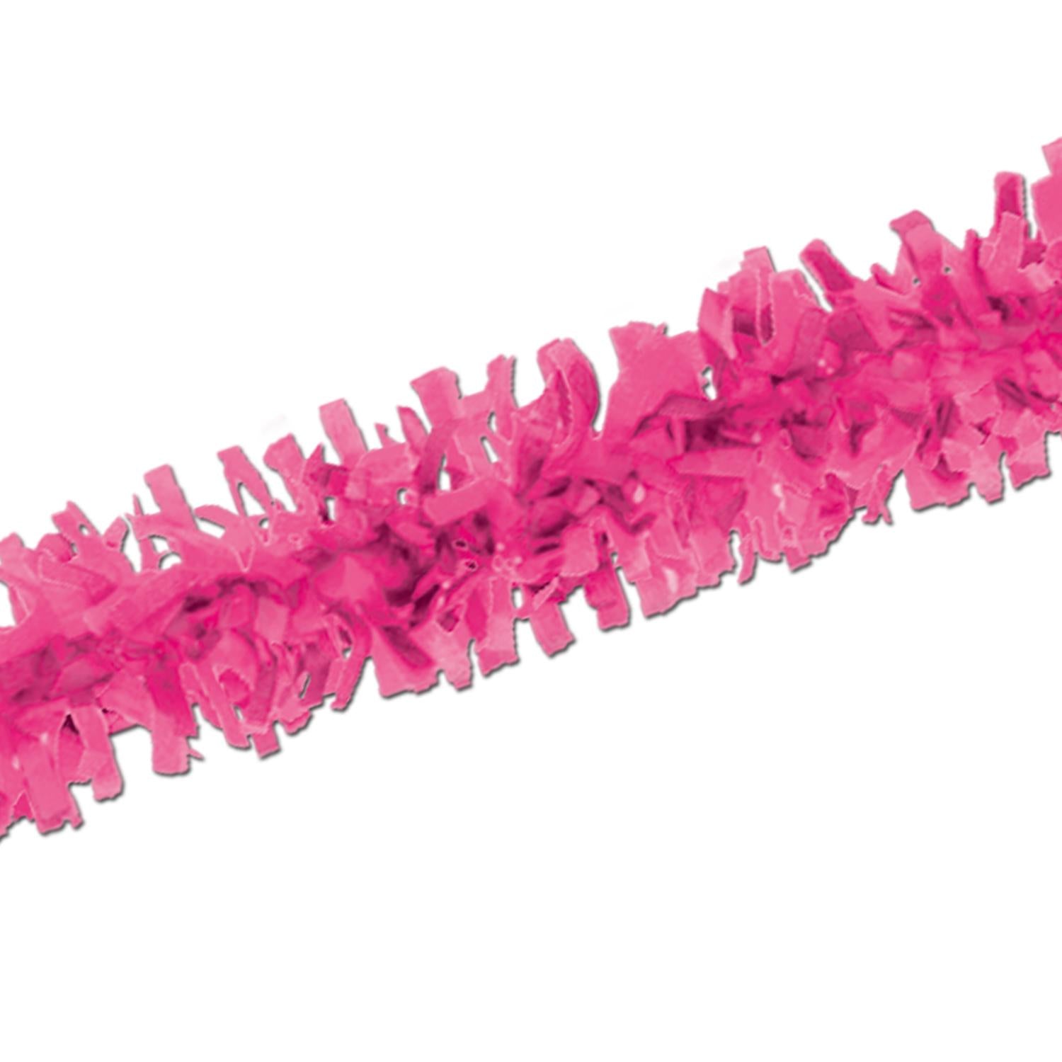 Beistle Tissue Party Festooning - cerise