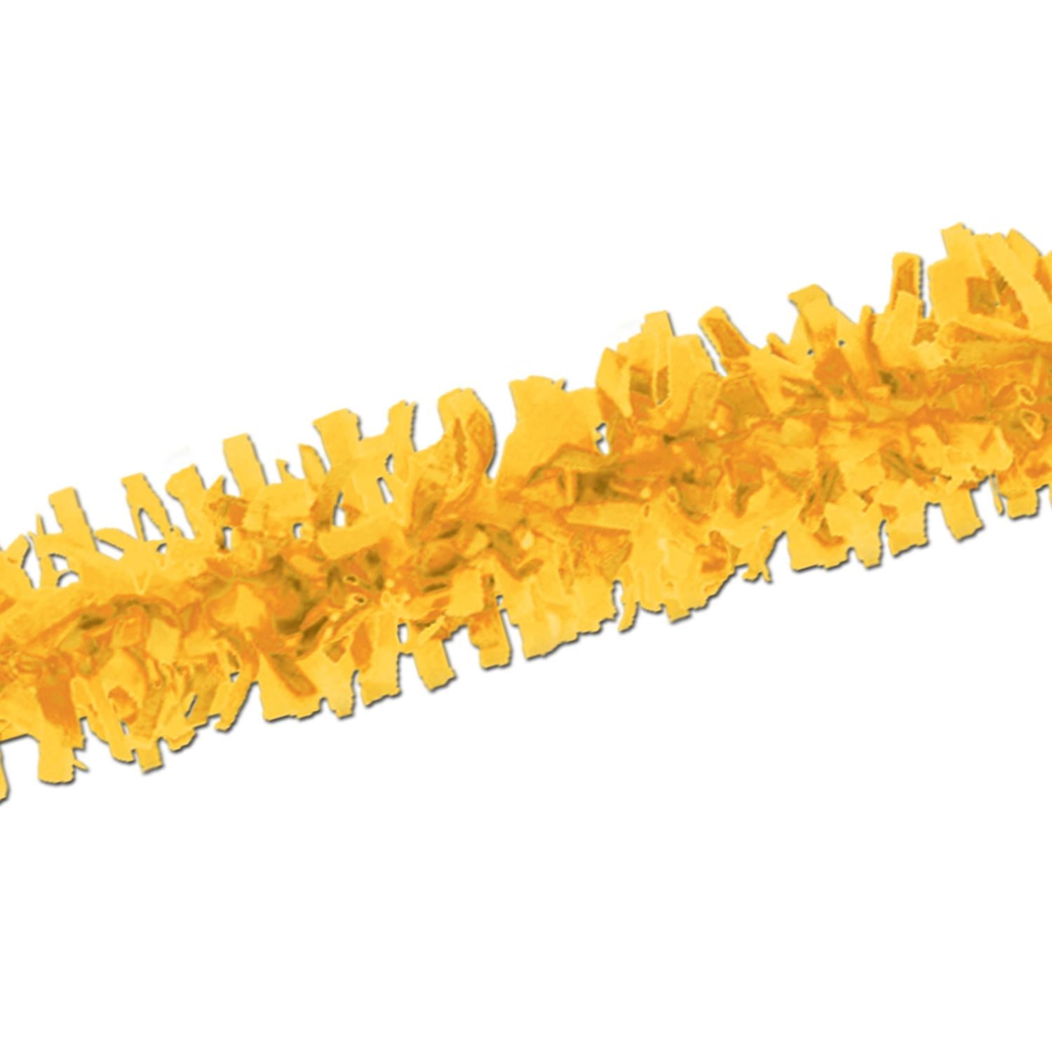 Beistle Tissue Party Festooning - golden-yellow