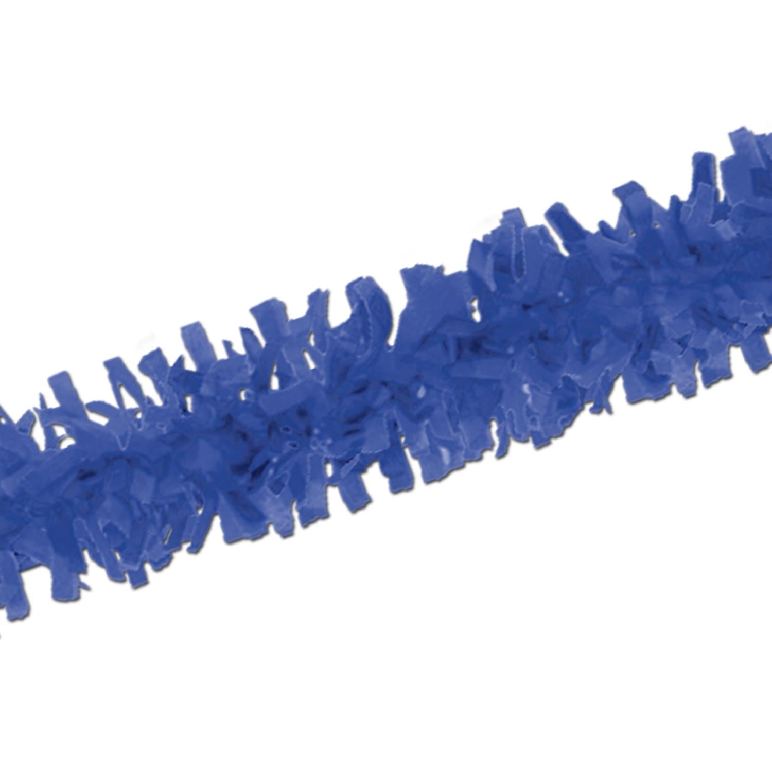 Beistle Tissue Party Festooning - medium blue