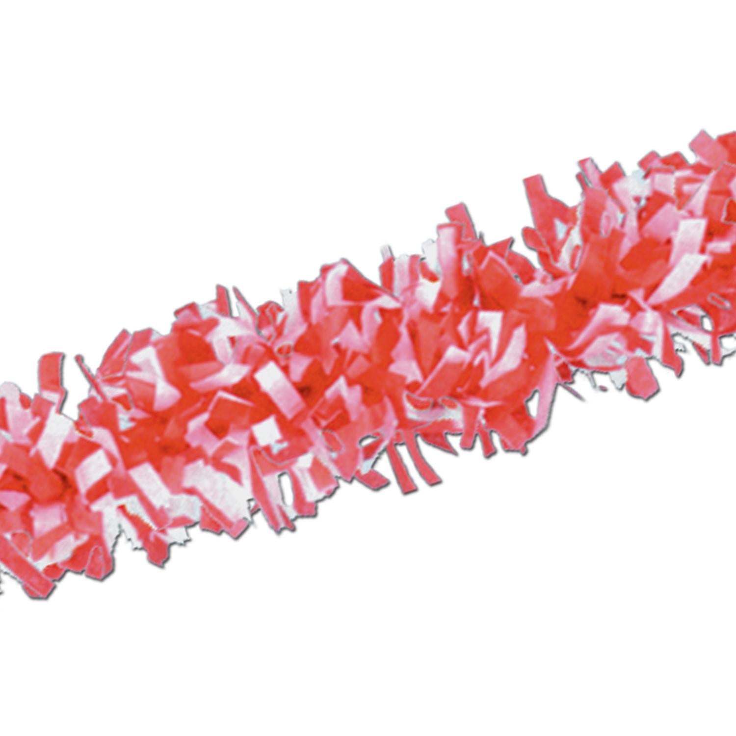 Beistle Valentine's Day Tissue Festooning - red & white