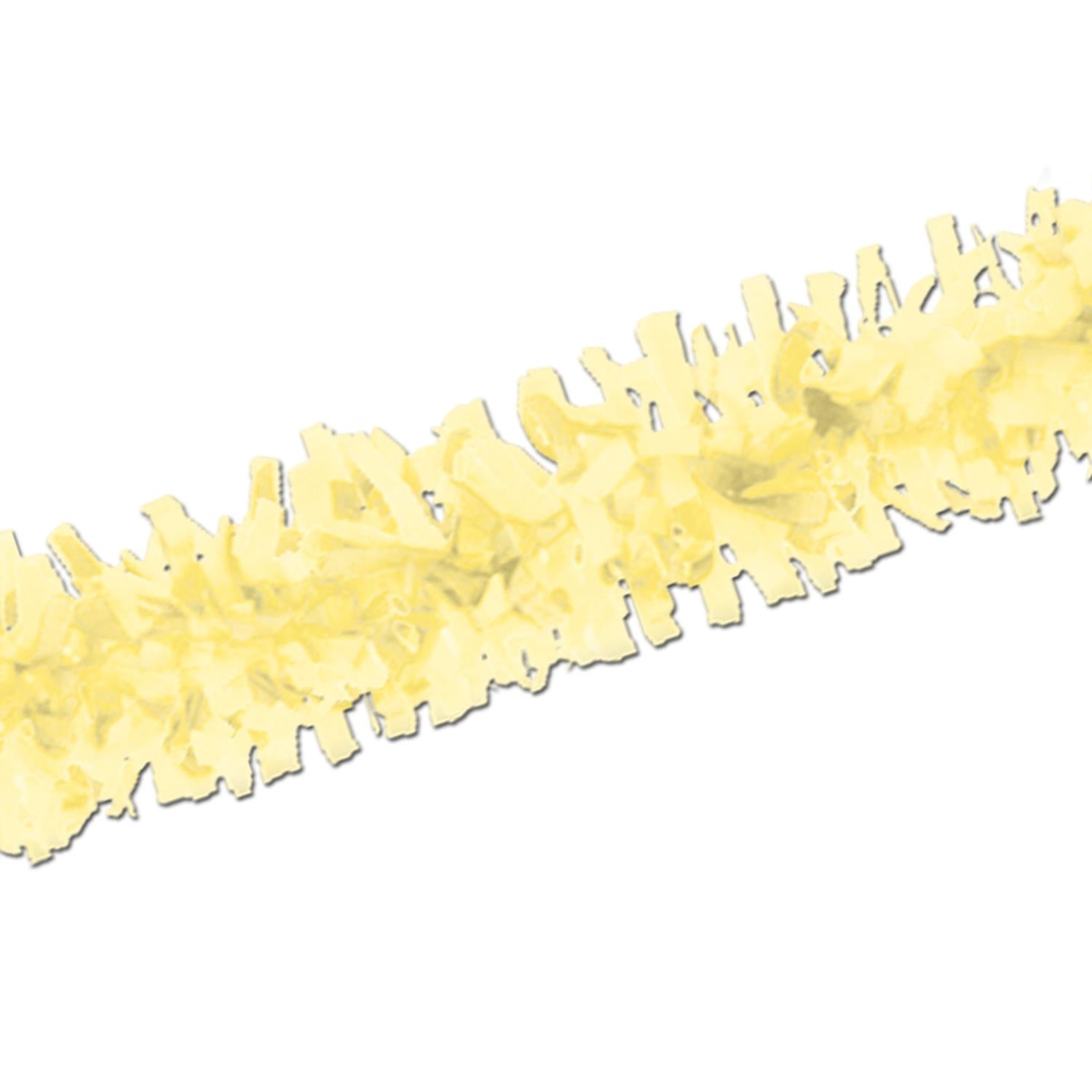 Beistle Tissue Party Festooning - yellow