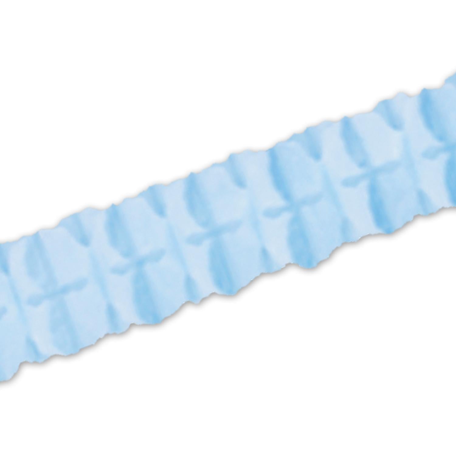 Beistle Packaged Party Leaf Garland - Light blue