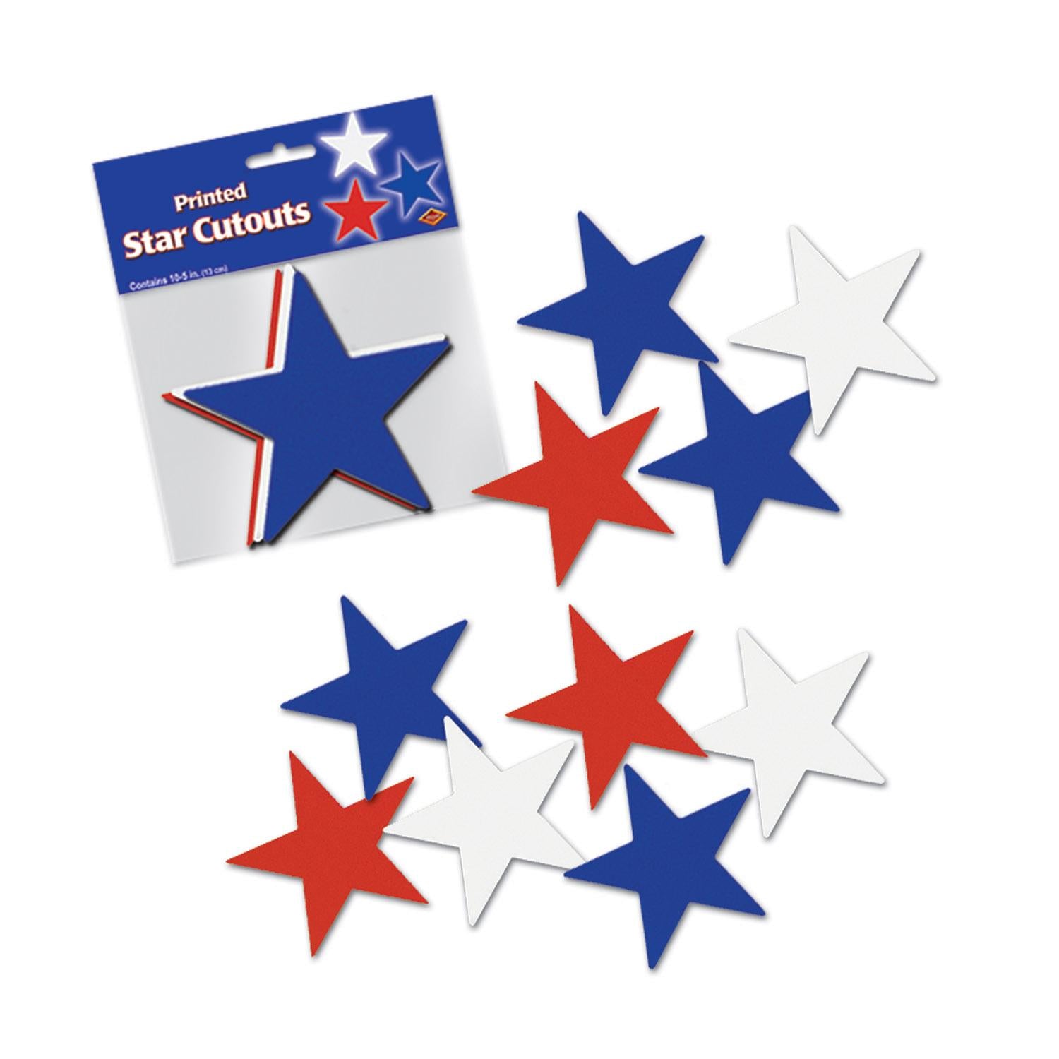 Beistle Star Party Cutouts (10/Pkg)