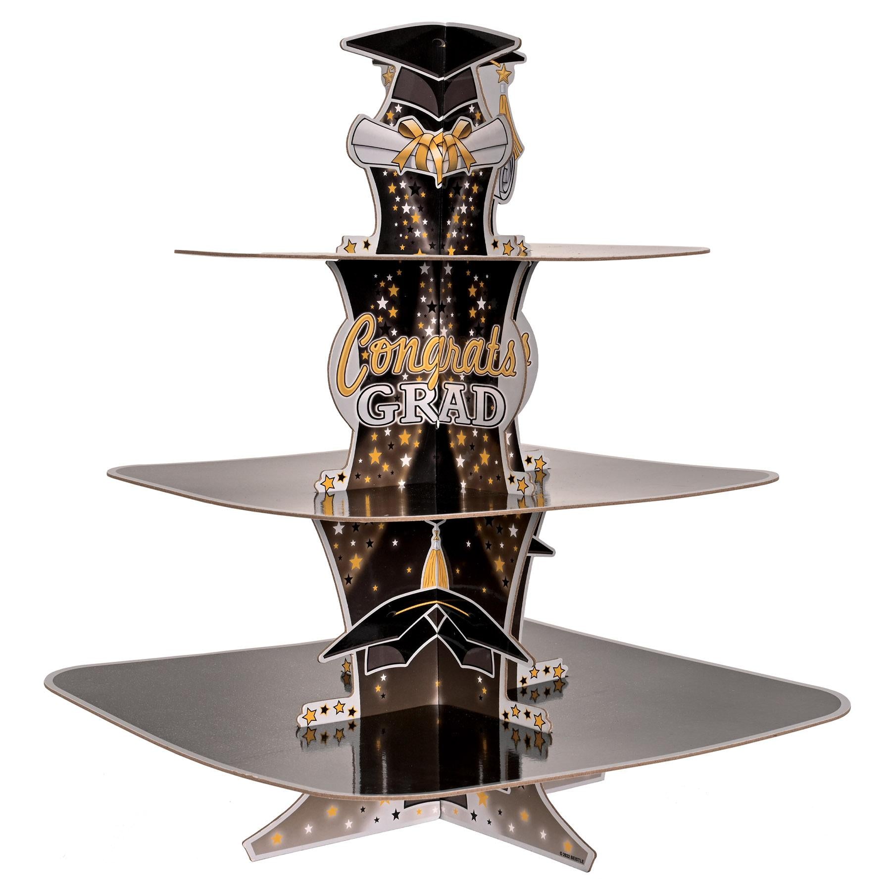 Beistle Graduation Party Cupcake Stand (12 Per Case)