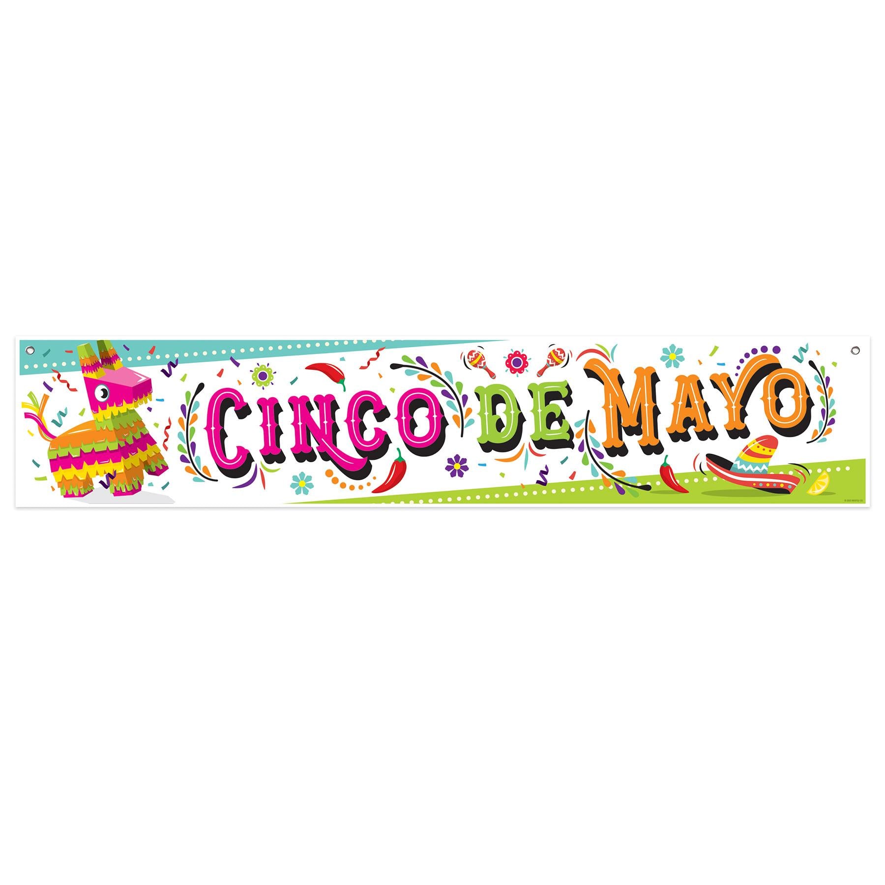 Beistle Cinco De Mayo Banner