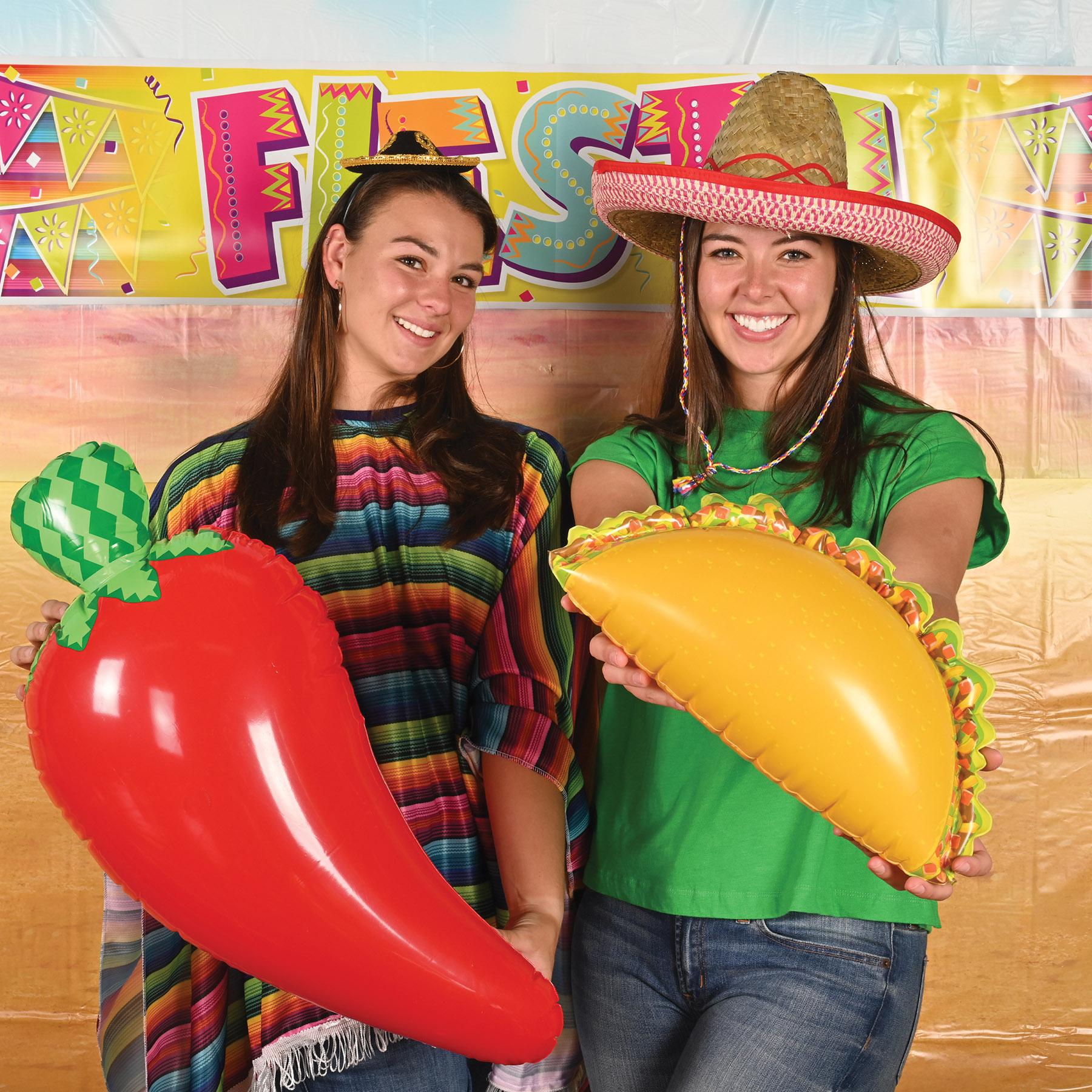 Beistle Fiesta Inflatable Taco (12 Per Case)