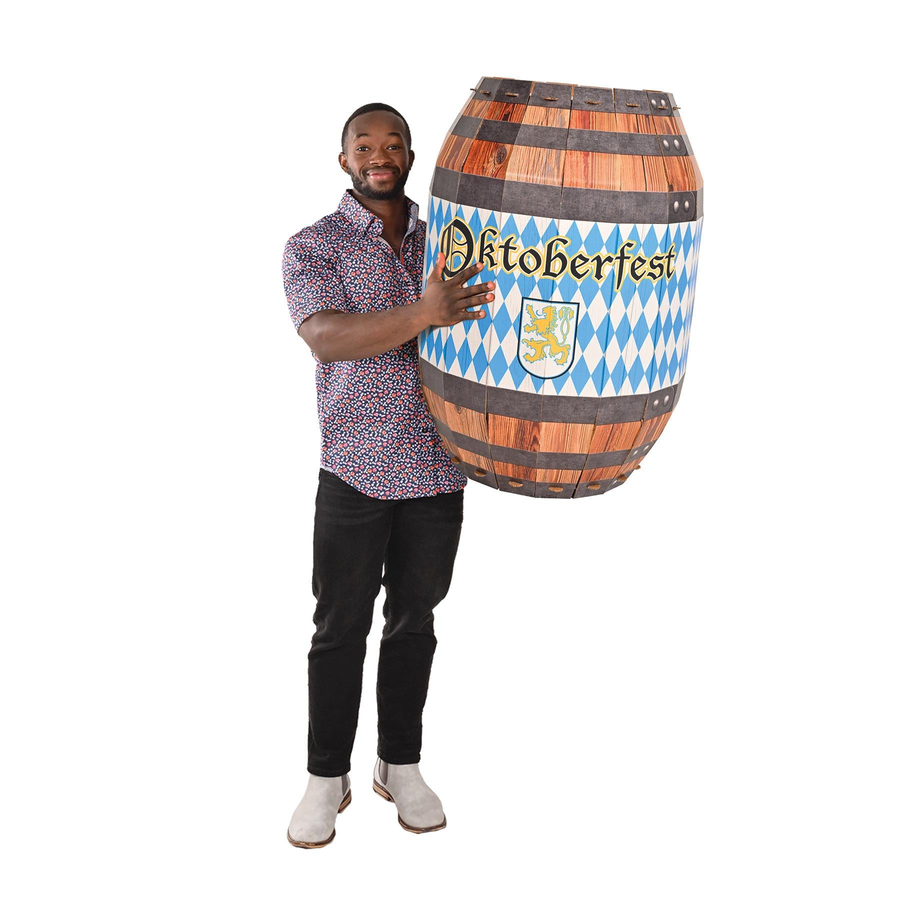 Beistle 3-D Oktoberfest Barrel Prop