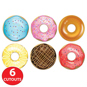 Beistle Donut Cutouts