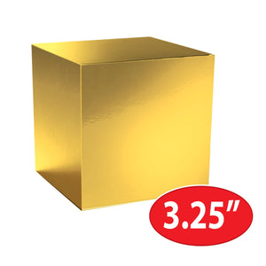 Beistle Foil Favor Boxes Gold