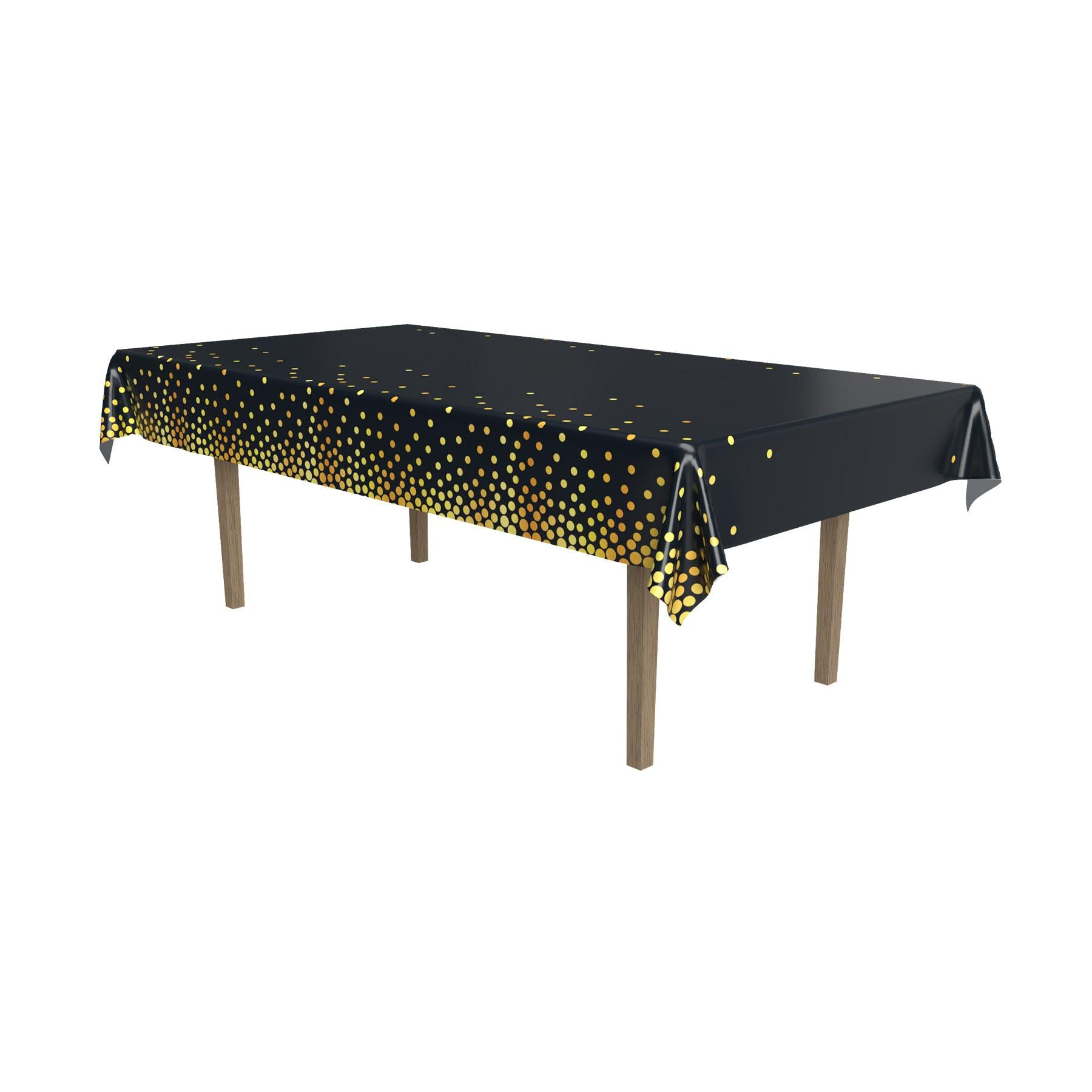 Metallic Polka Dots Tablecover