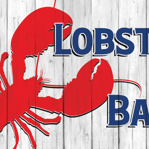 Beistle Plastic Lobster Bake Yard Sign