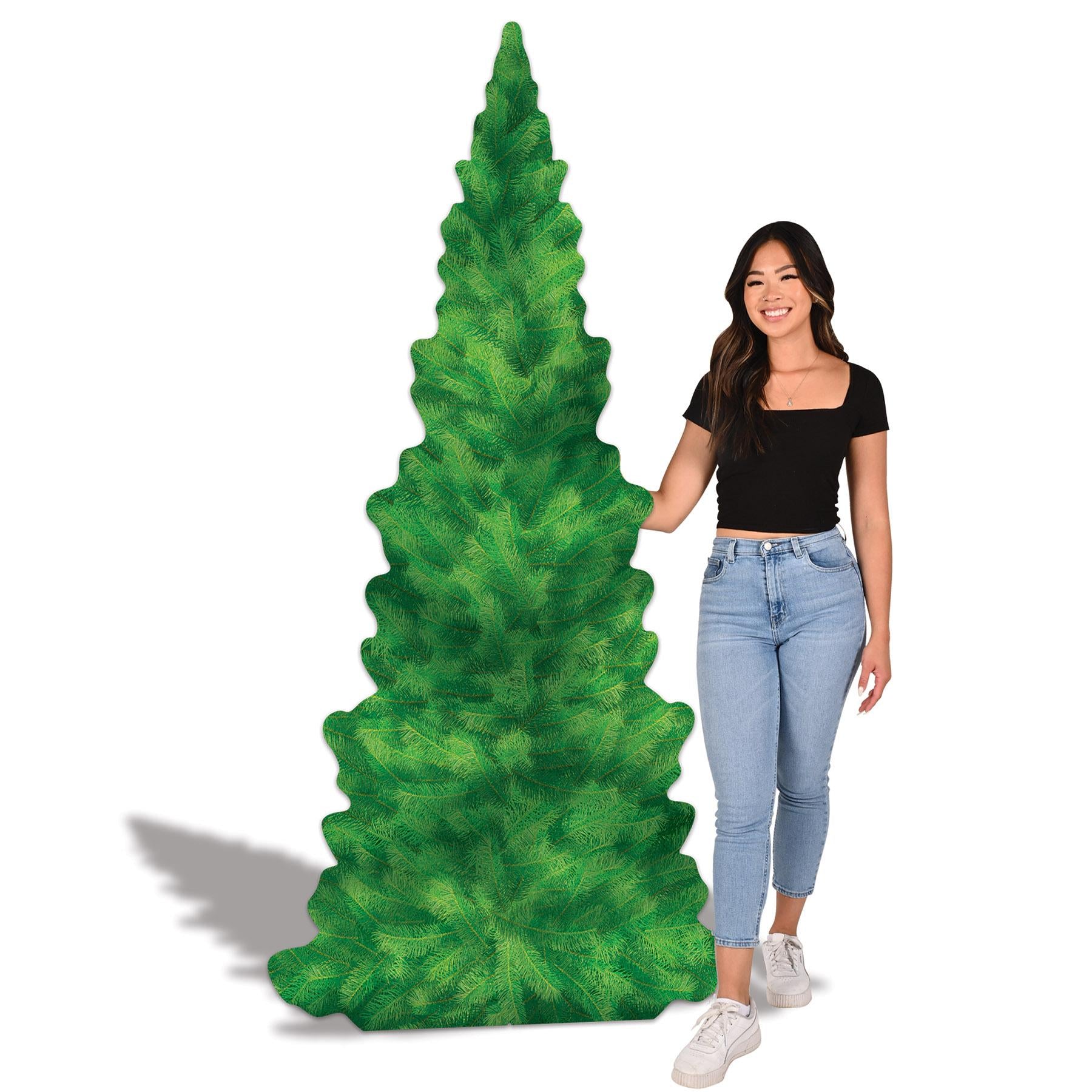 Beistle Christmas Evergreen Tree Stand-Up