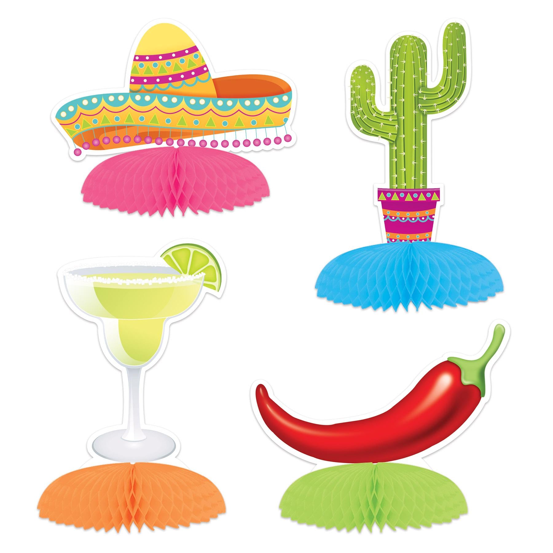 Beistle Fiesta Mini Centerpieces