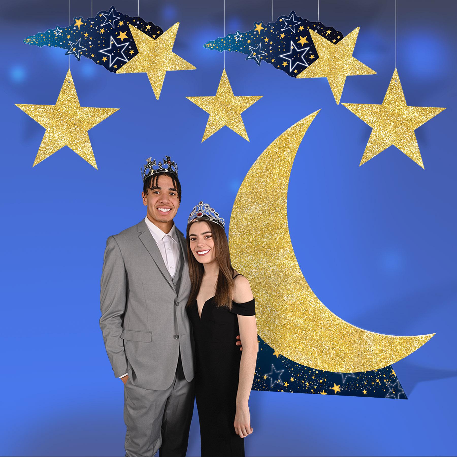 Beistle Starry Night Hanging Shooting Party Stars