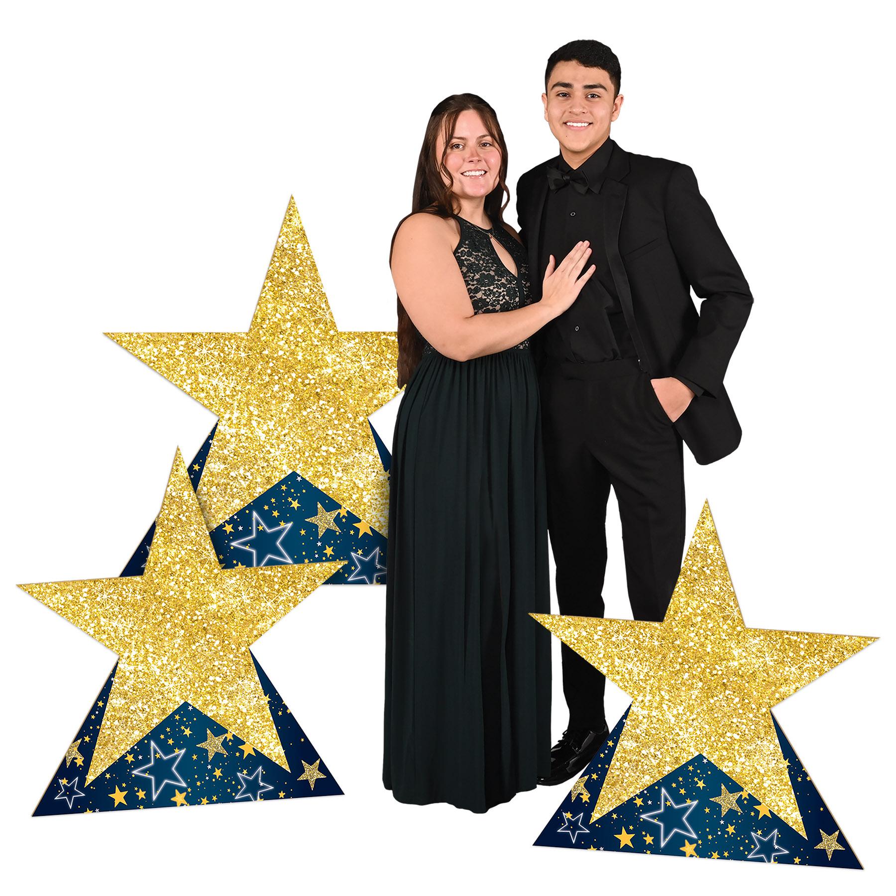 Beistle Starry Night Star Party Stand-Up Decoration