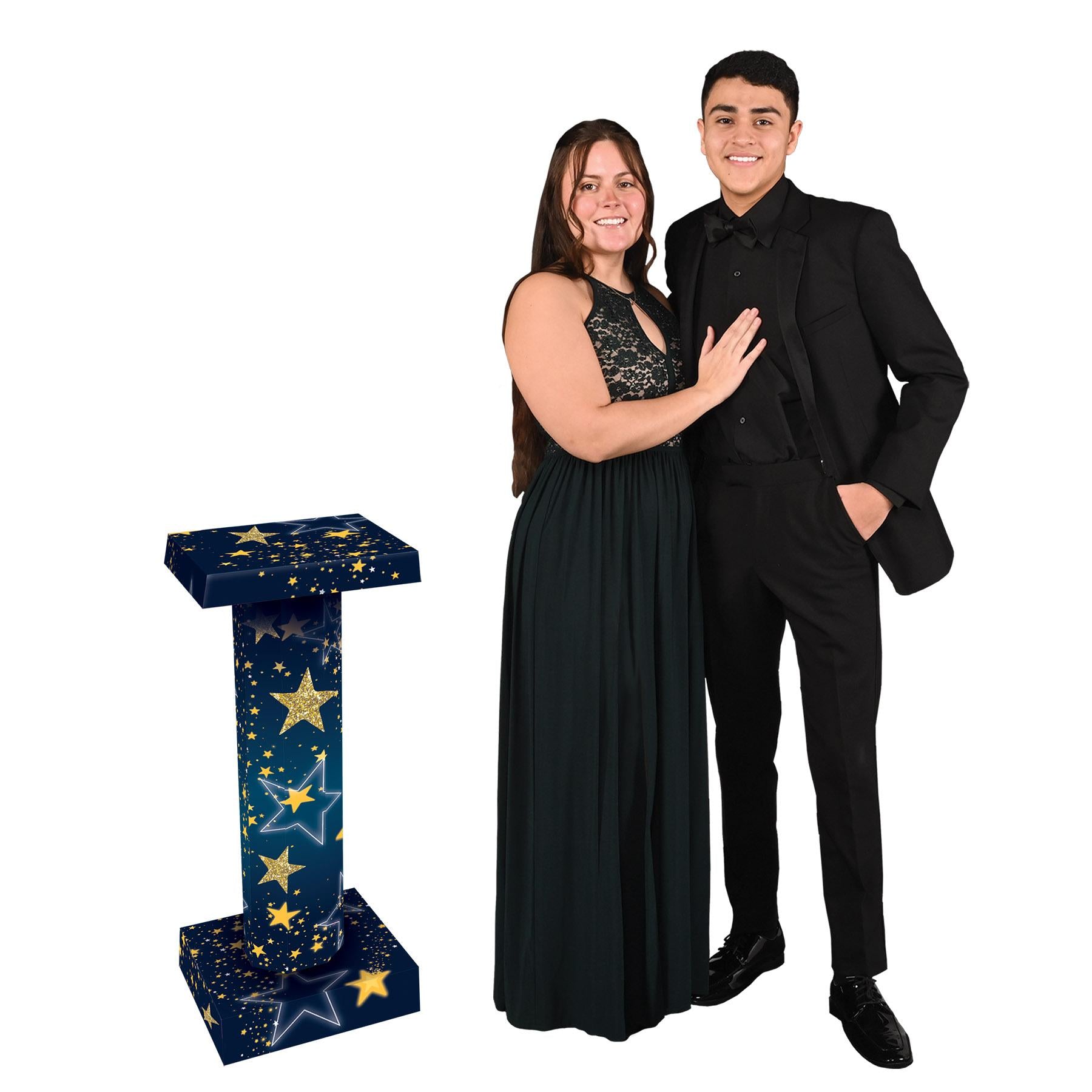 Beistle Starry Night 3-D Short Party Column Props