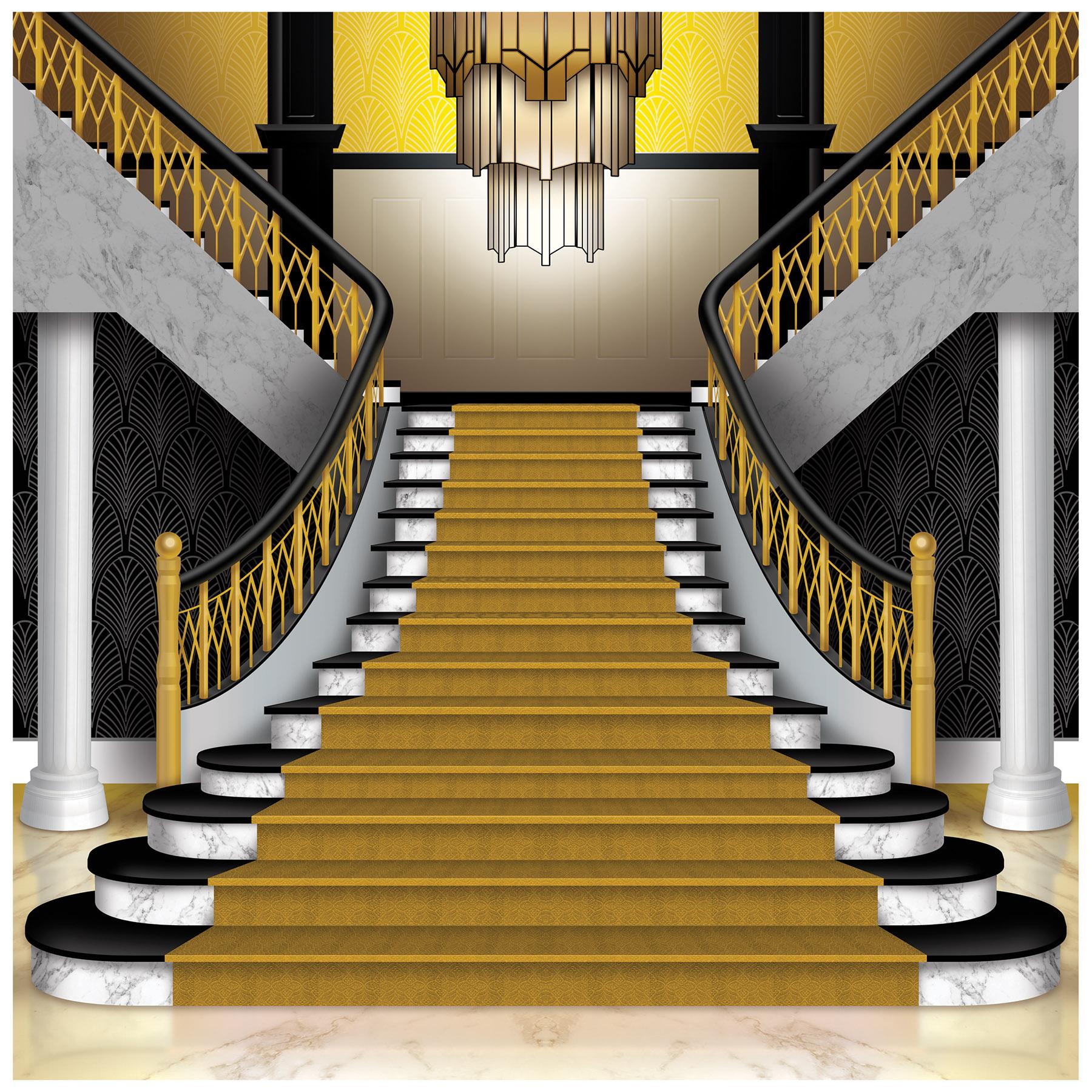 Beistle Roaring 20's Grand Staircase Party Photo Prop