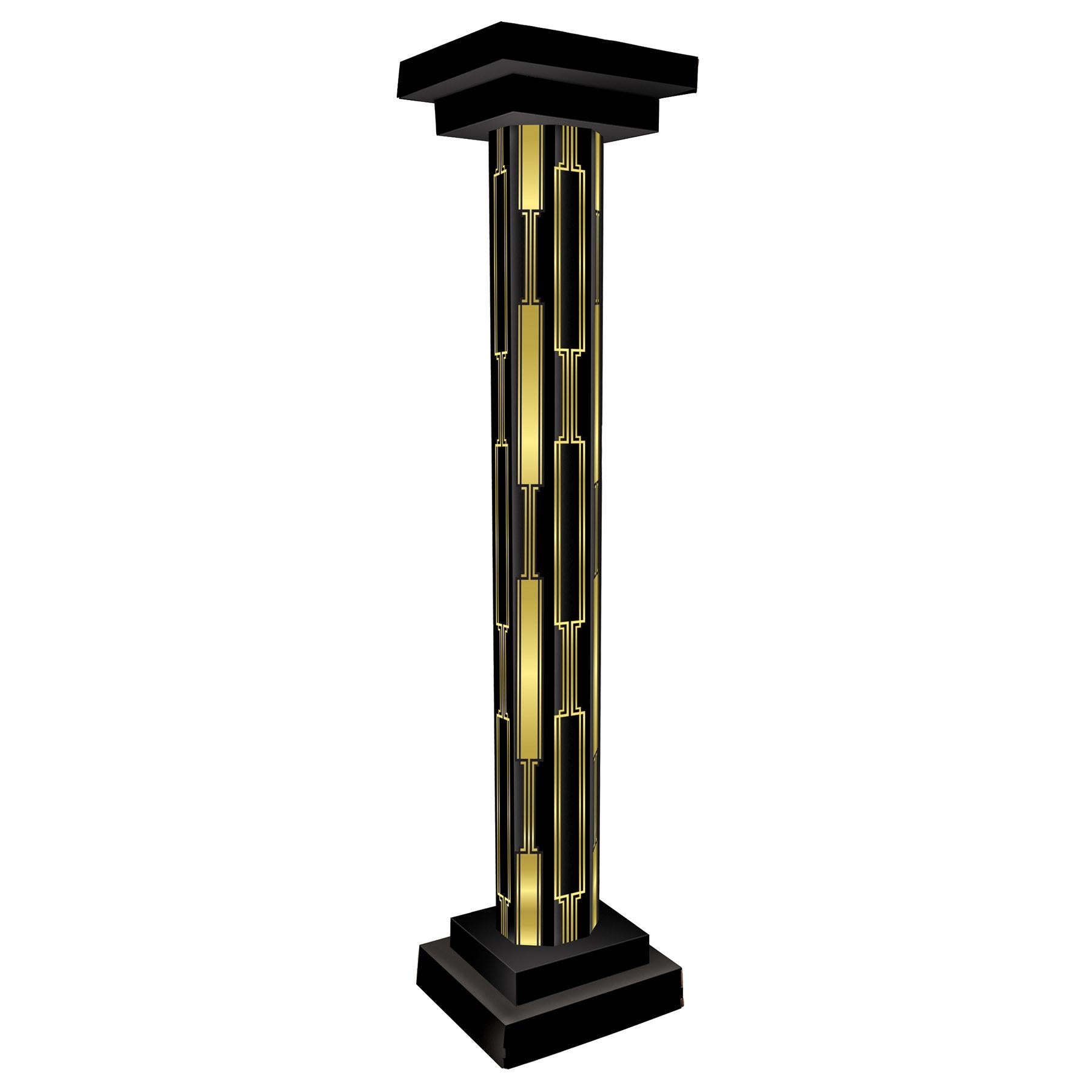 Beistle Roaring 20's 3-D Tall Party Column Props