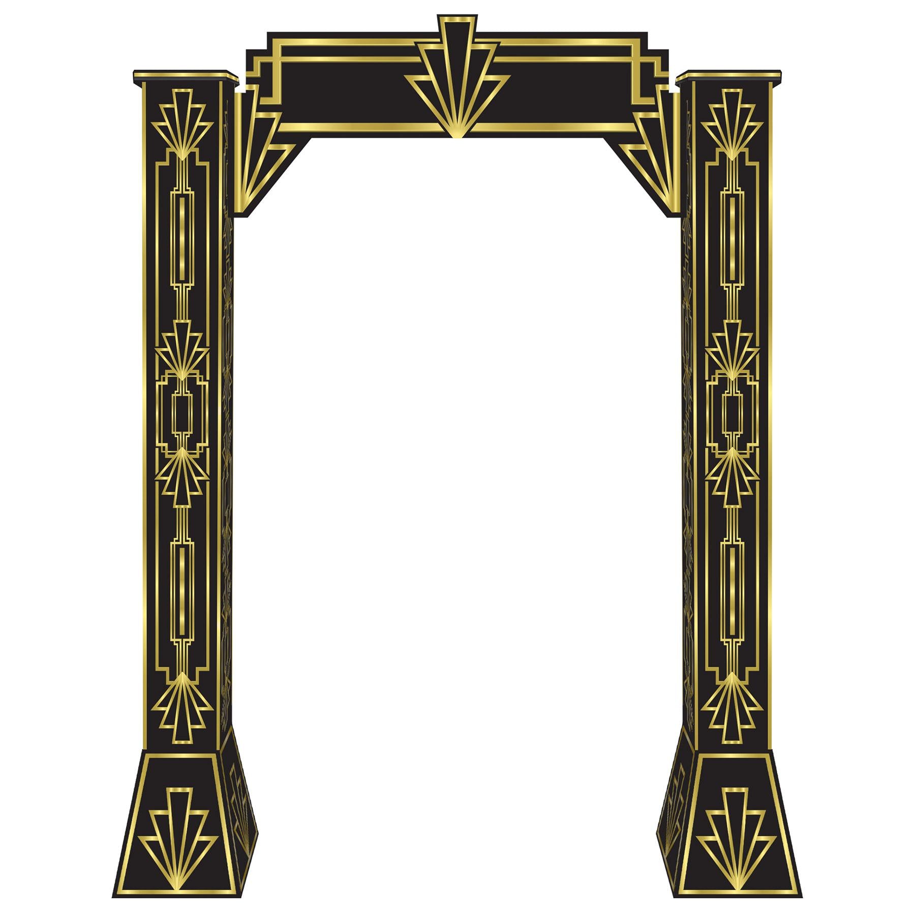 Beistle Roaring 20's 3-D Party Archway Prop