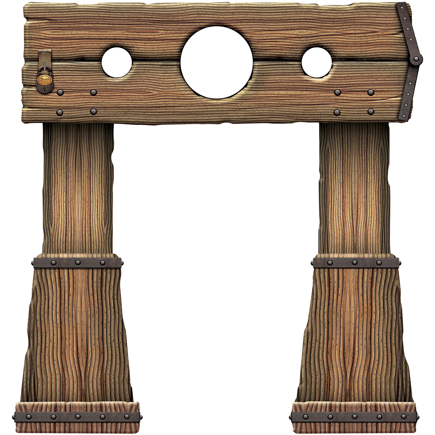 Stockade Photo Prop Stand-Up Decoration