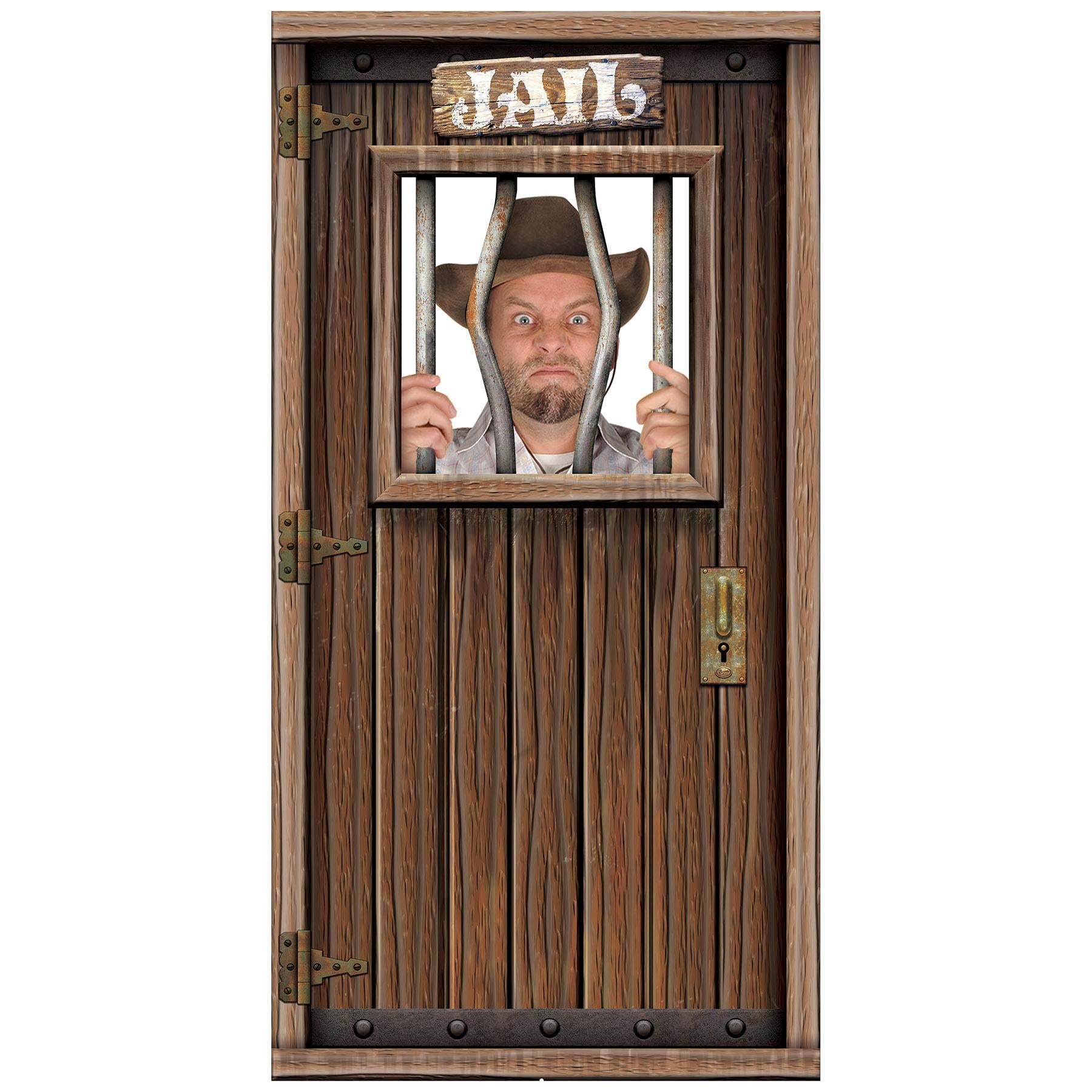 Jail Photo Prop Stand-Up Decoration