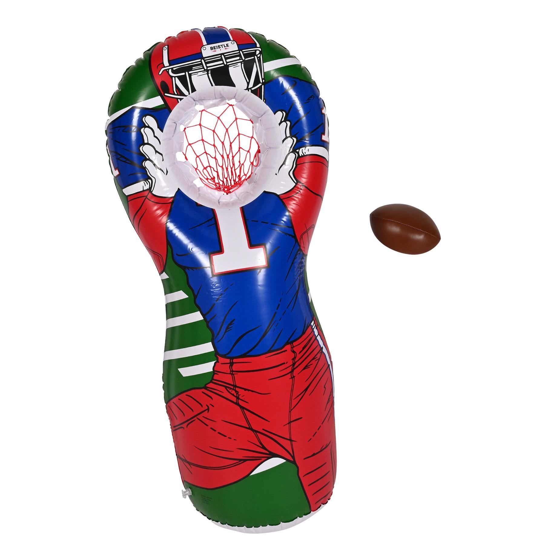 Inflatable Football Player Target Game