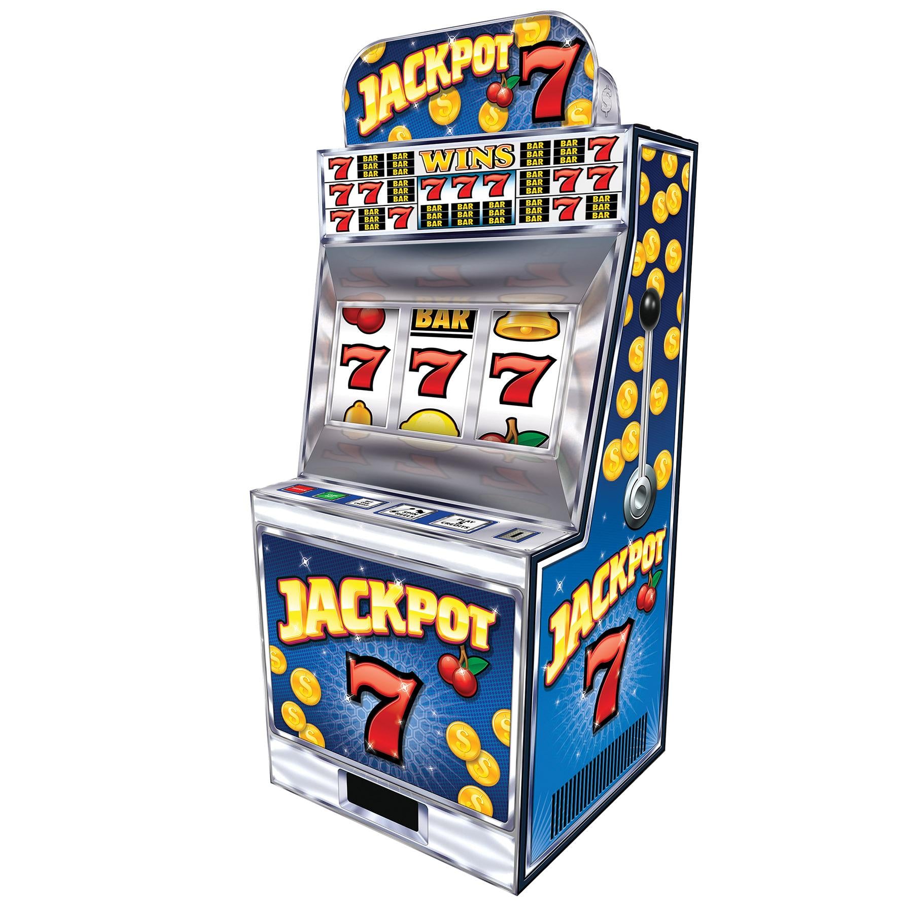 3-D Slot Machine Prop -70.5x28.5 inch